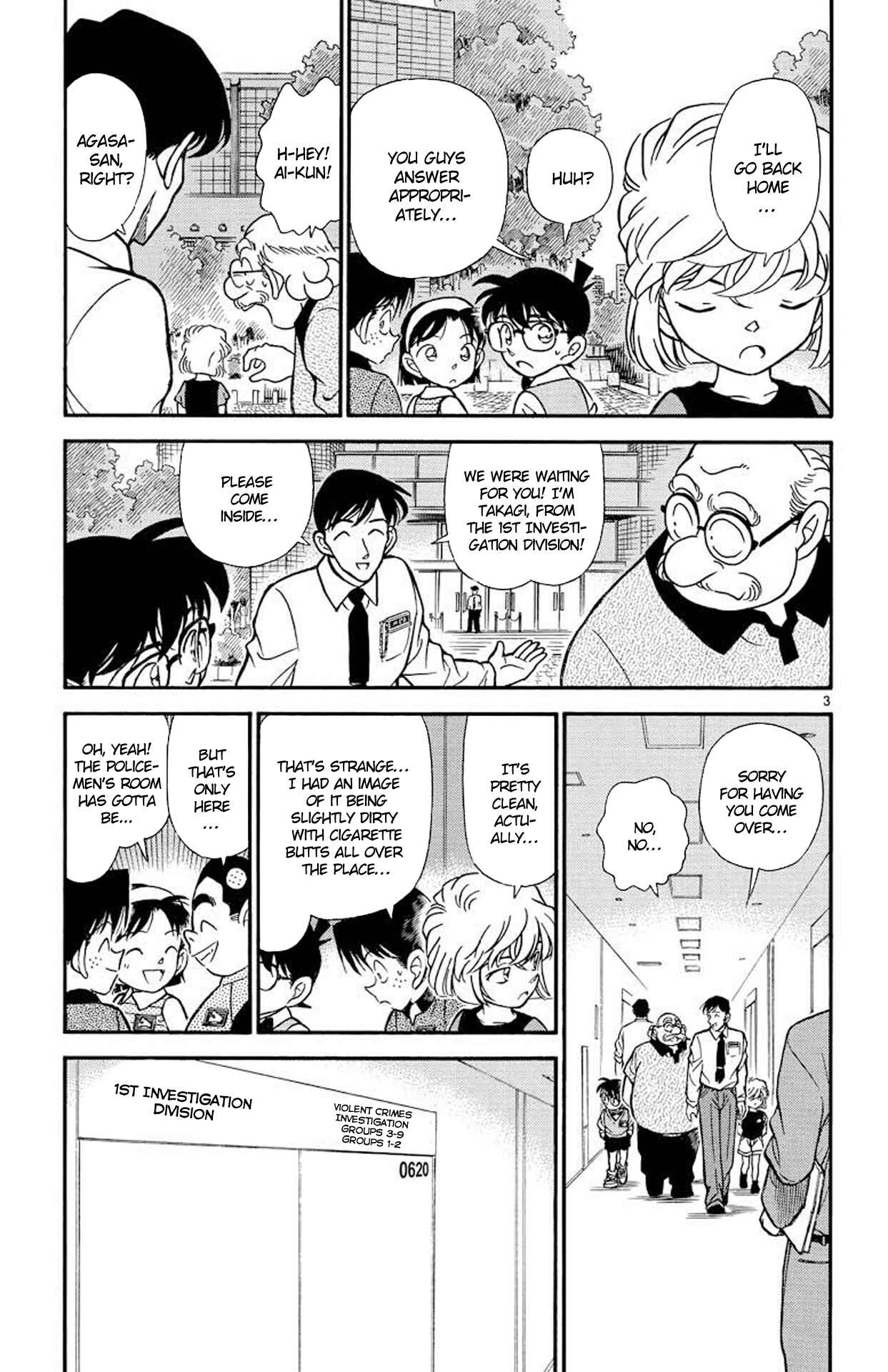 Detective Conan Chapter 208 page 3