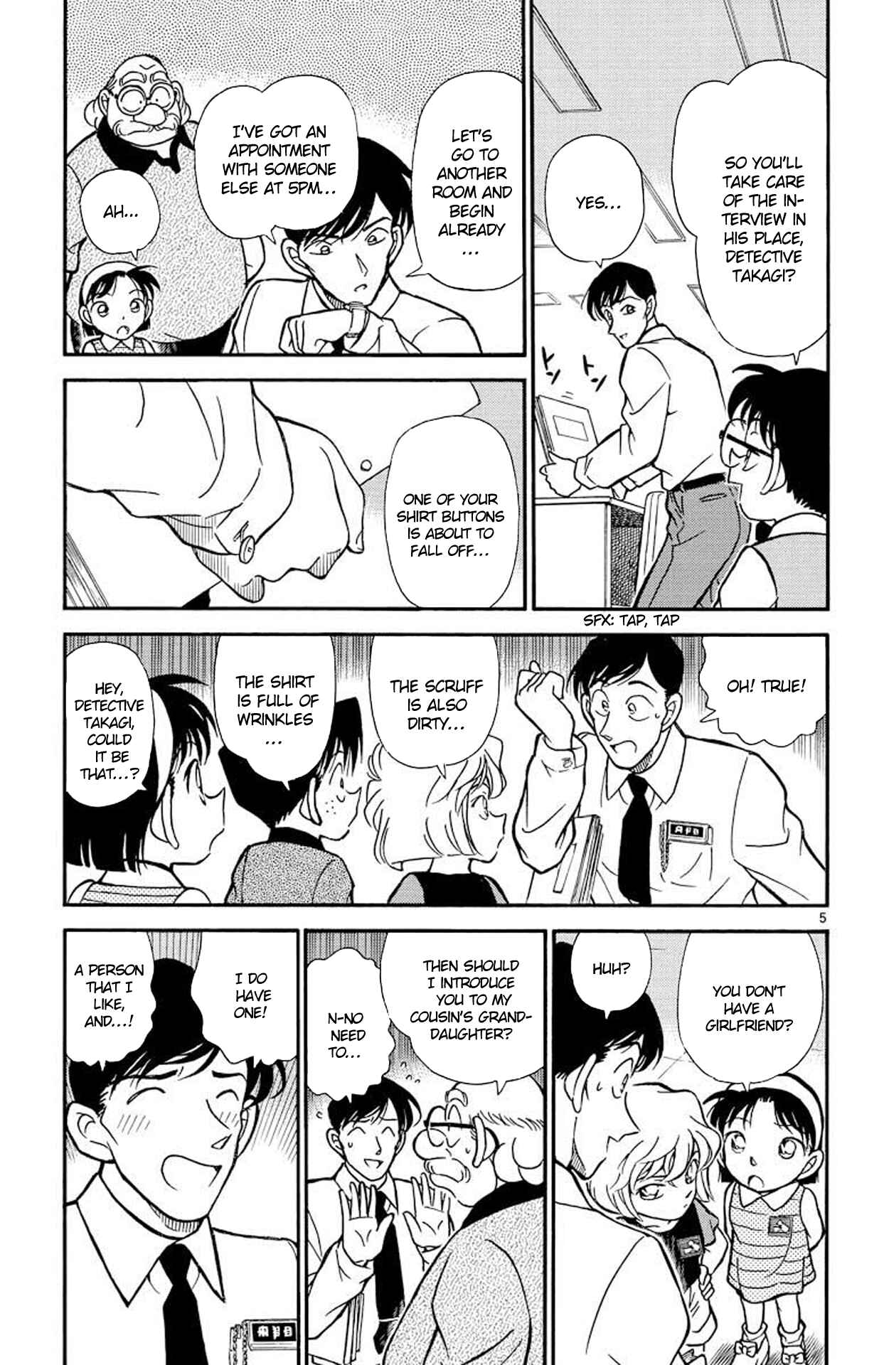 Detective Conan Chapter 208 page 5