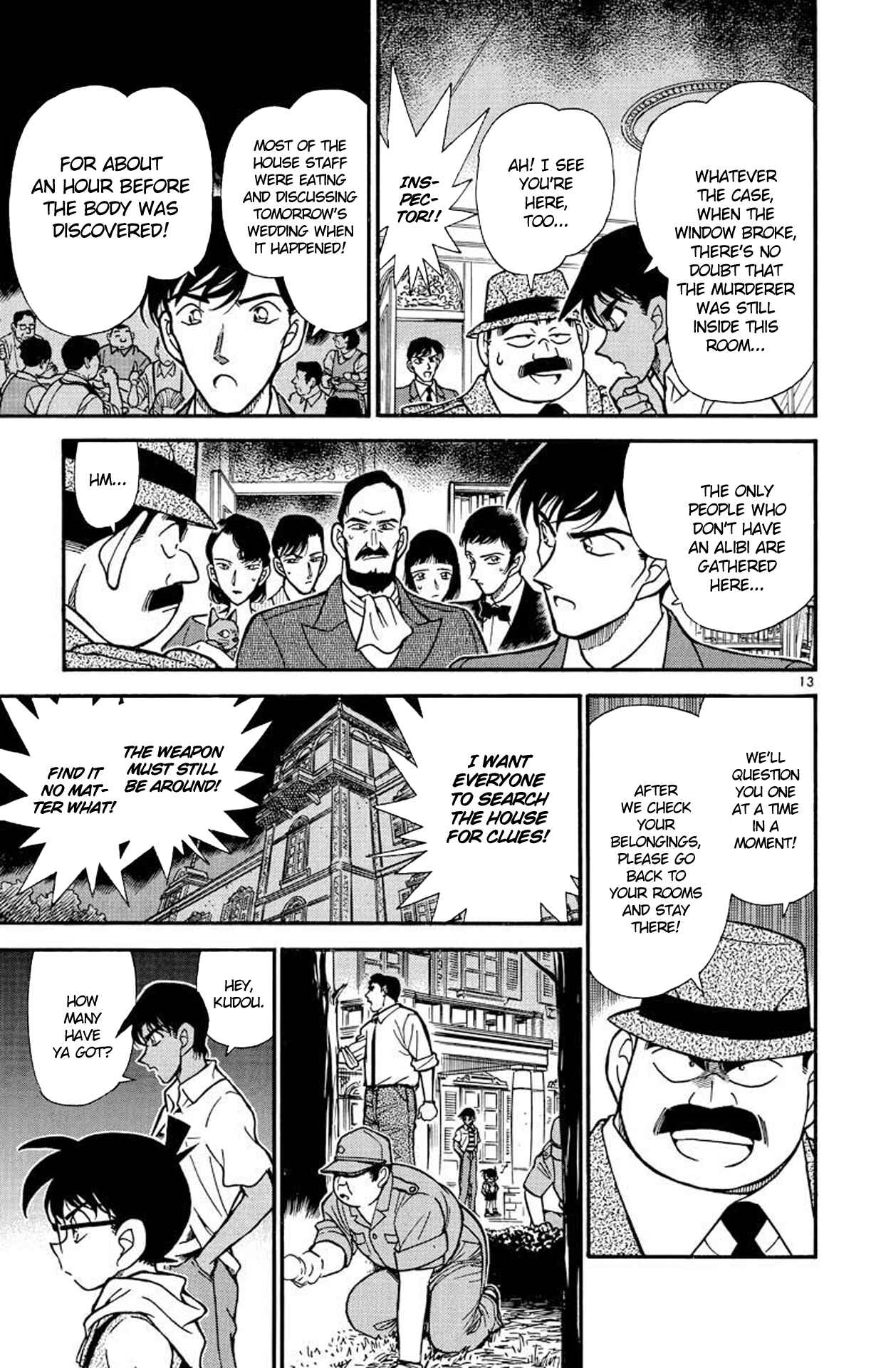 Detective Conan Chapter 212 page 13
