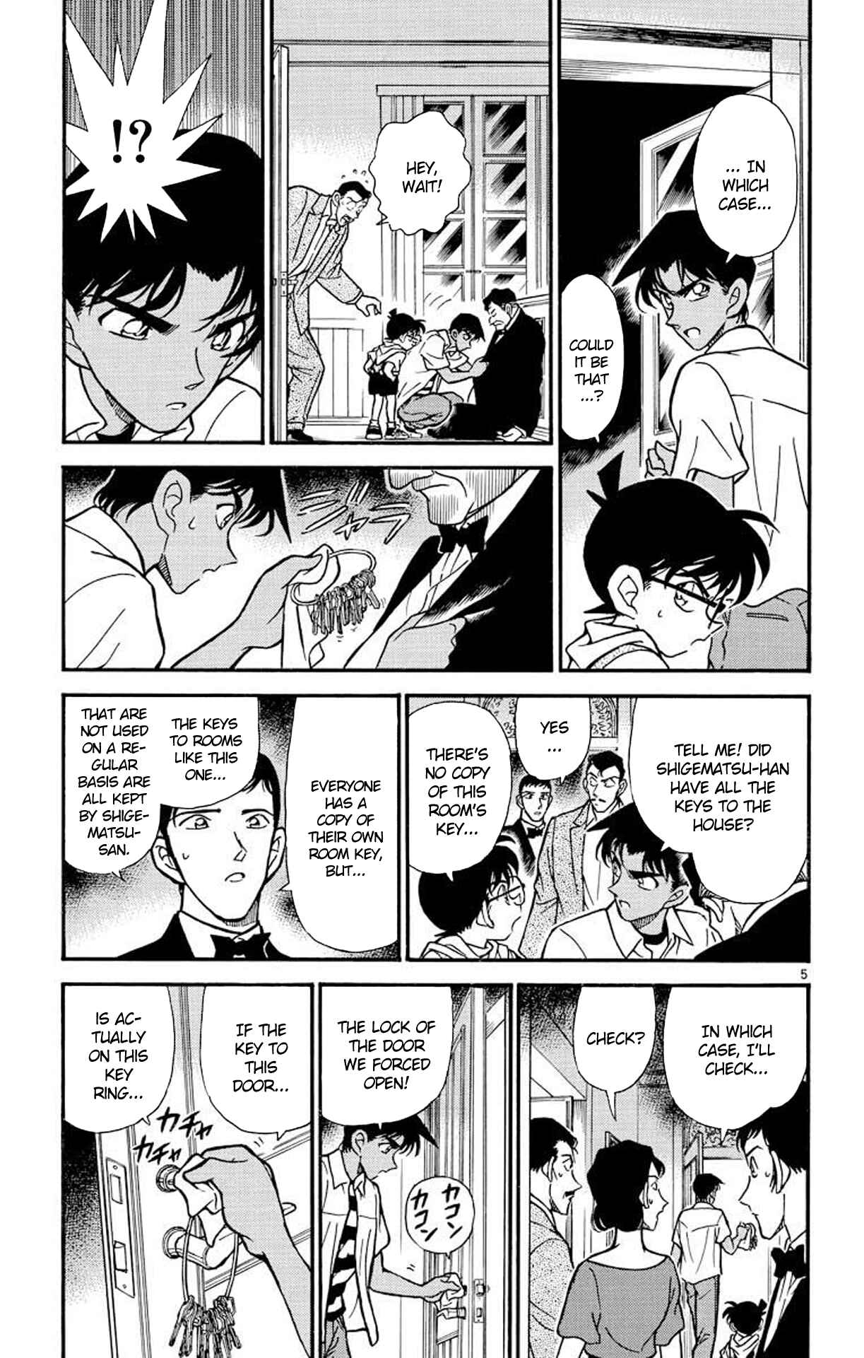 Detective Conan Chapter 212 page 5