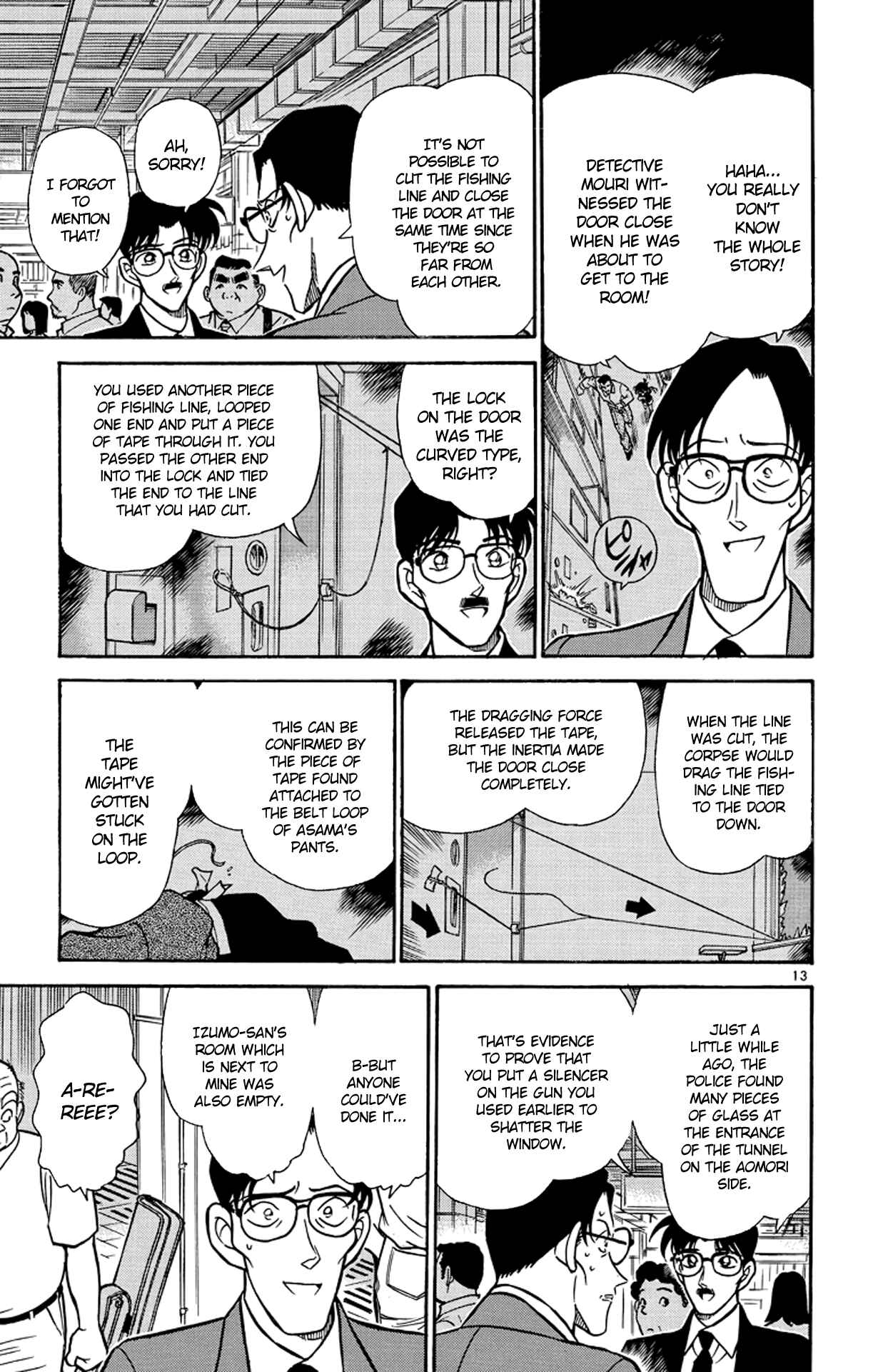 Detective Conan Chapter 218 page 13