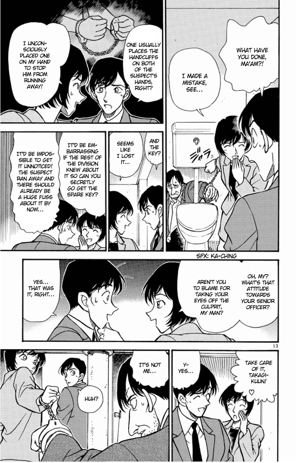 Detective Conan Chapter 231 page 13