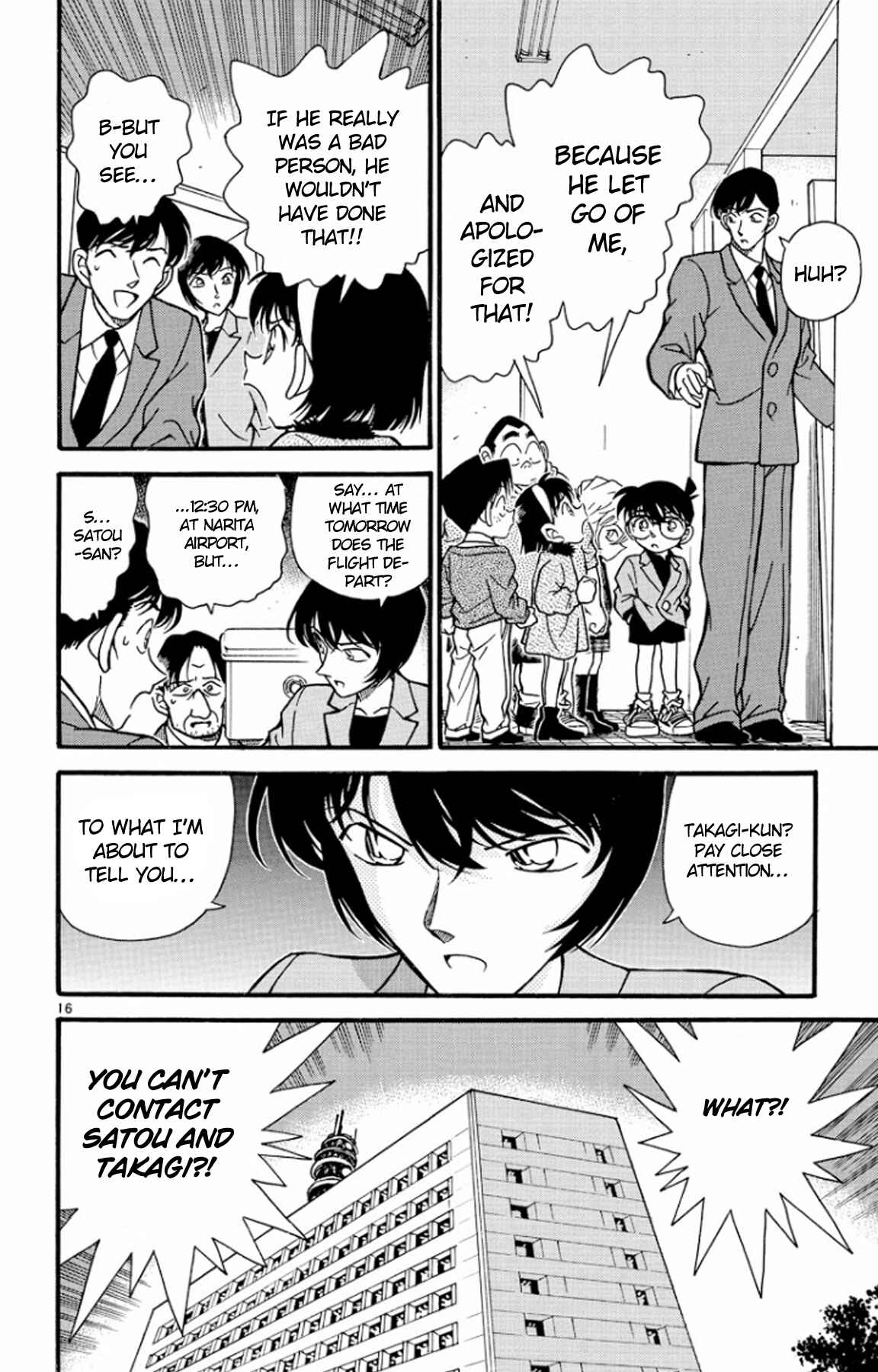 Detective Conan Chapter 231 page 16