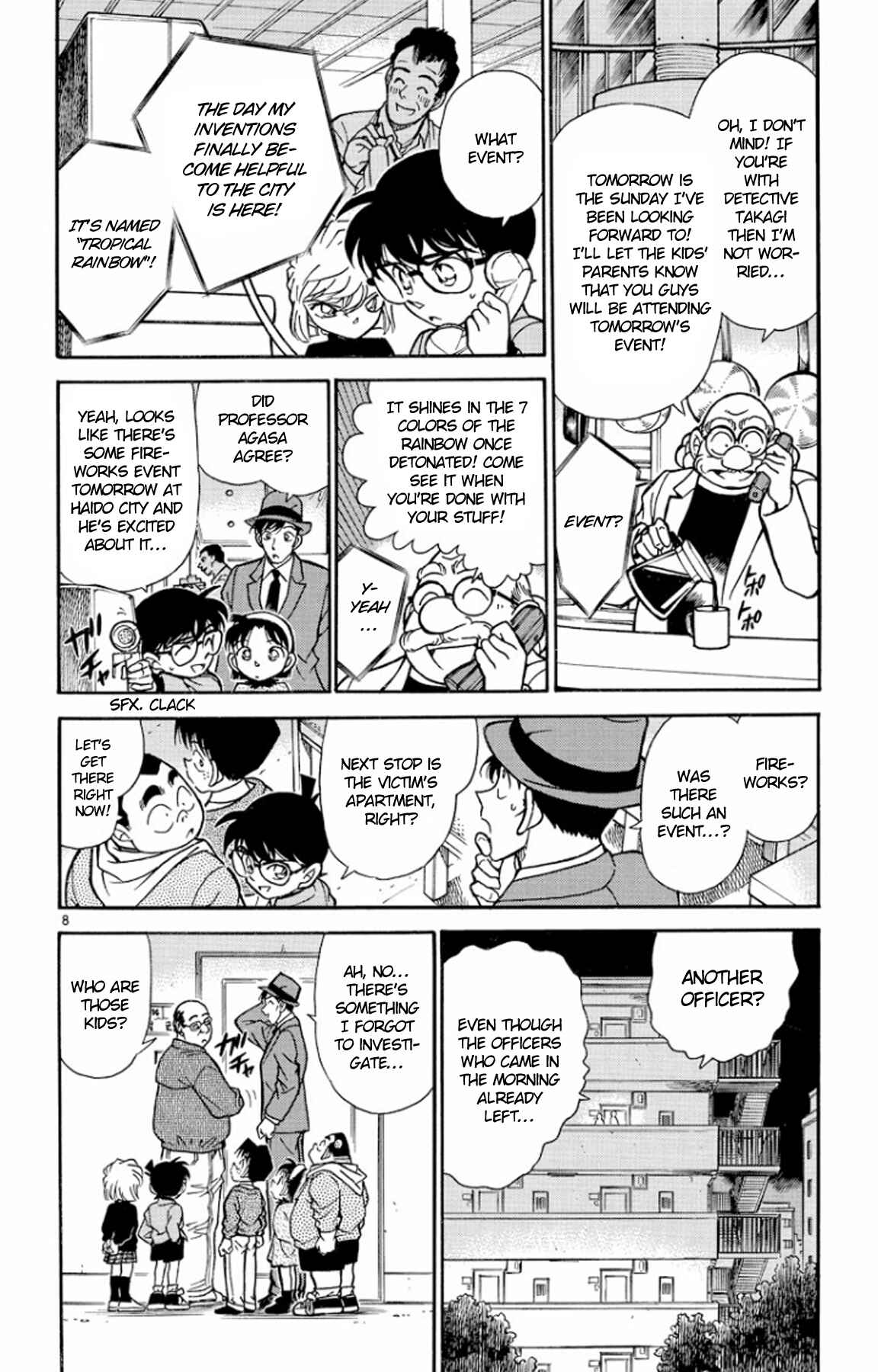Detective Conan Chapter 232 page 8