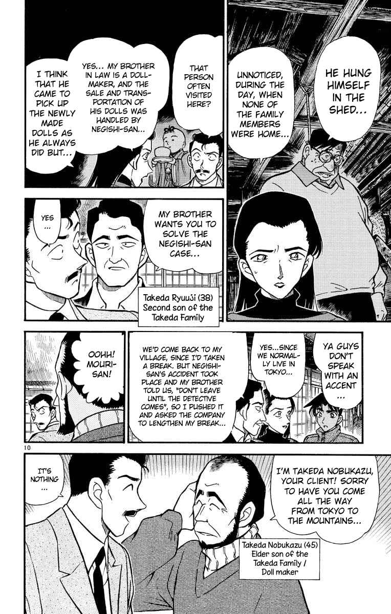 Detective Conan Chapter 246 page 10