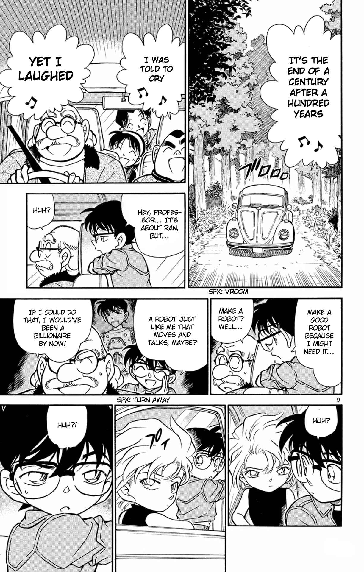 Detective Conan Chapter 251 page 9