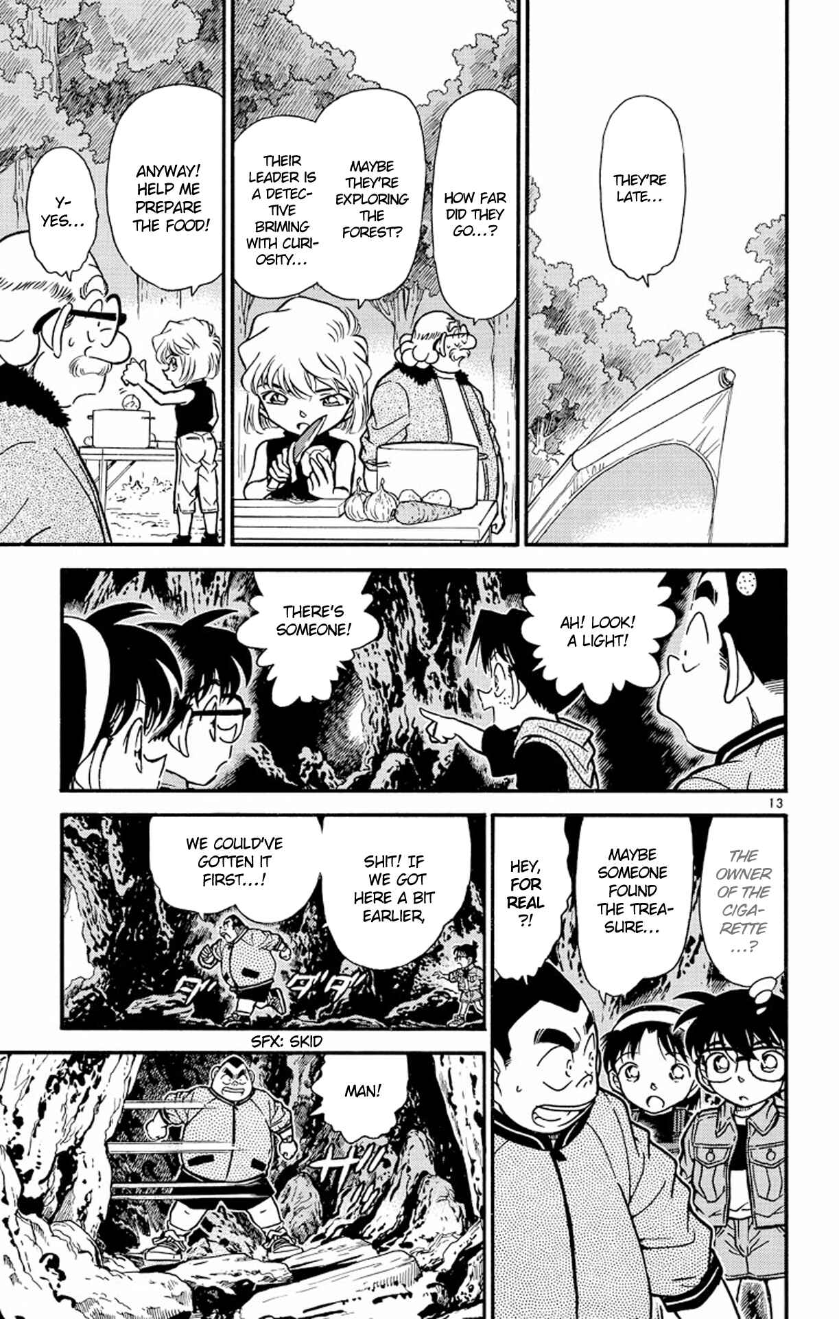 Detective Conan Chapter 251 page 13