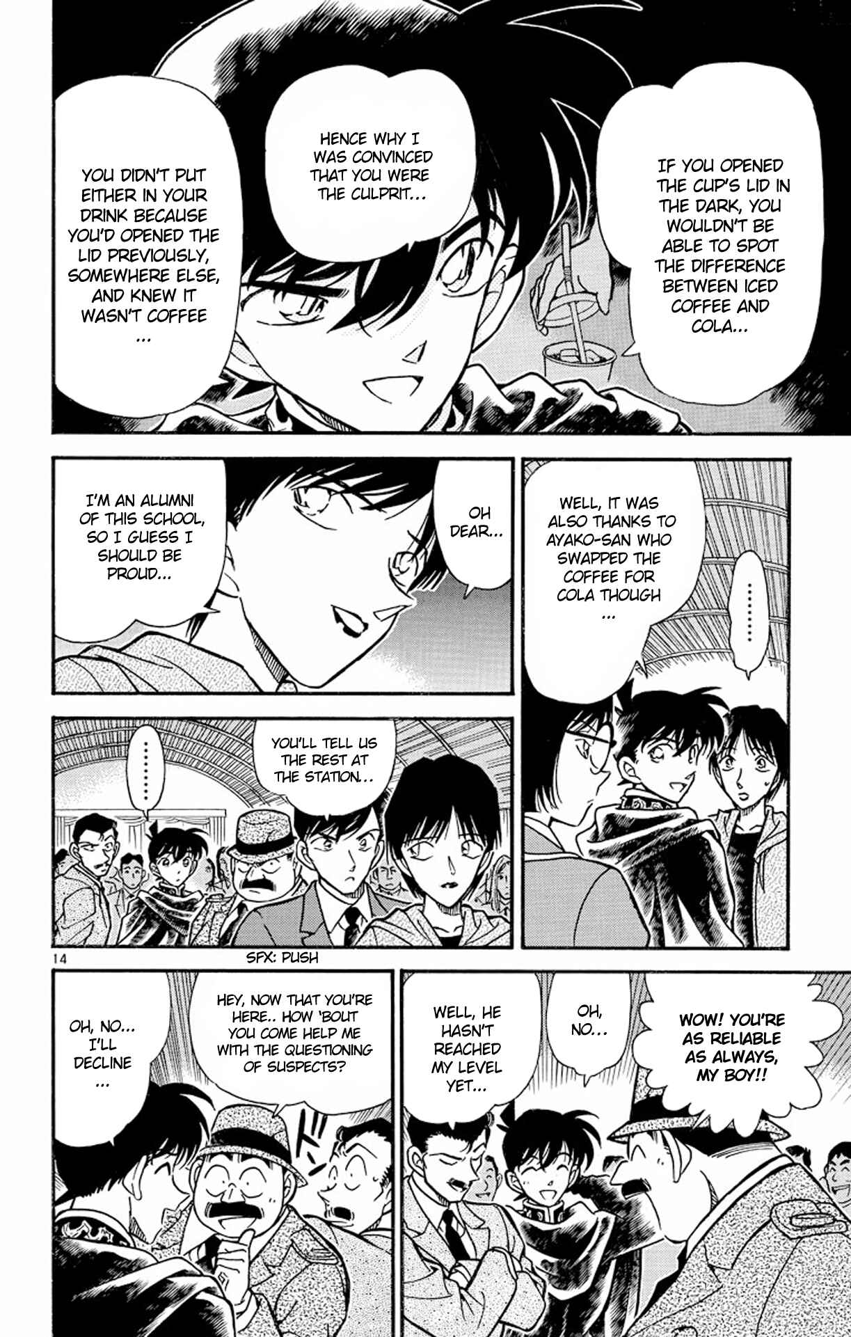 Detective Conan Chapter 257 page 14