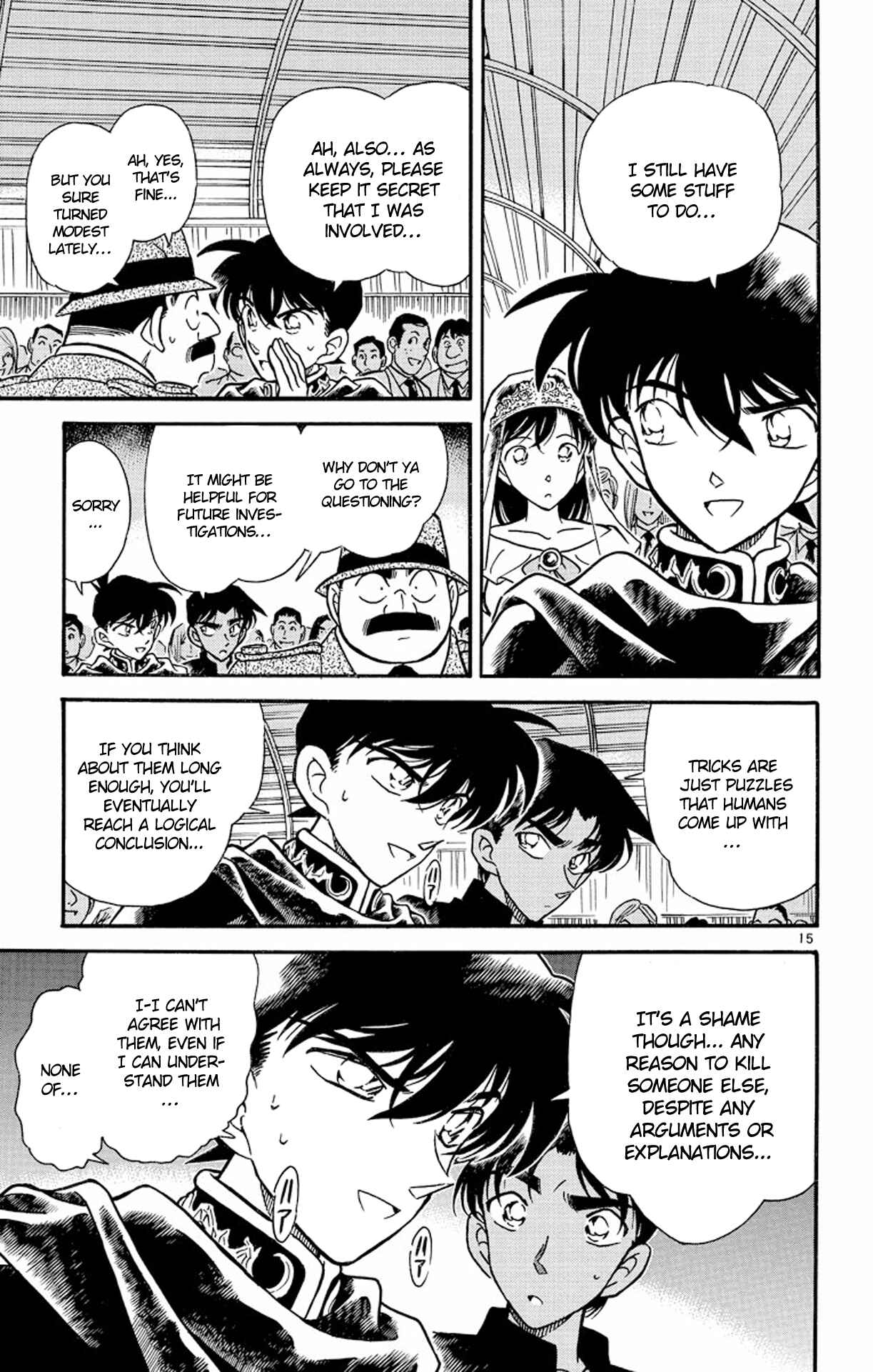 Detective Conan Chapter 257 page 15