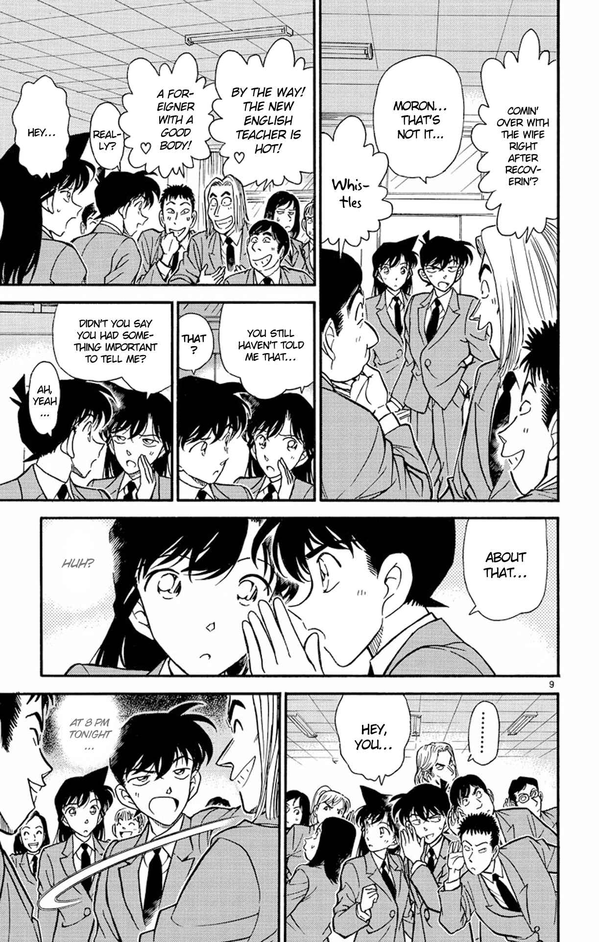 Detective Conan Chapter 258 page 9