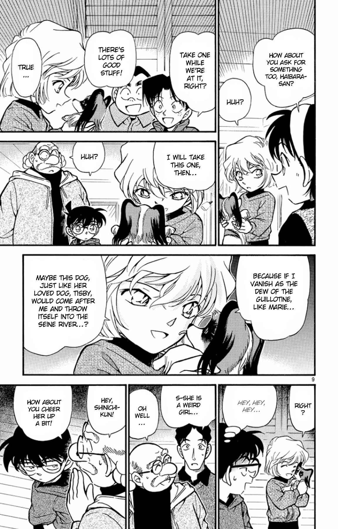 Detective Conan Chapter 290 page 9