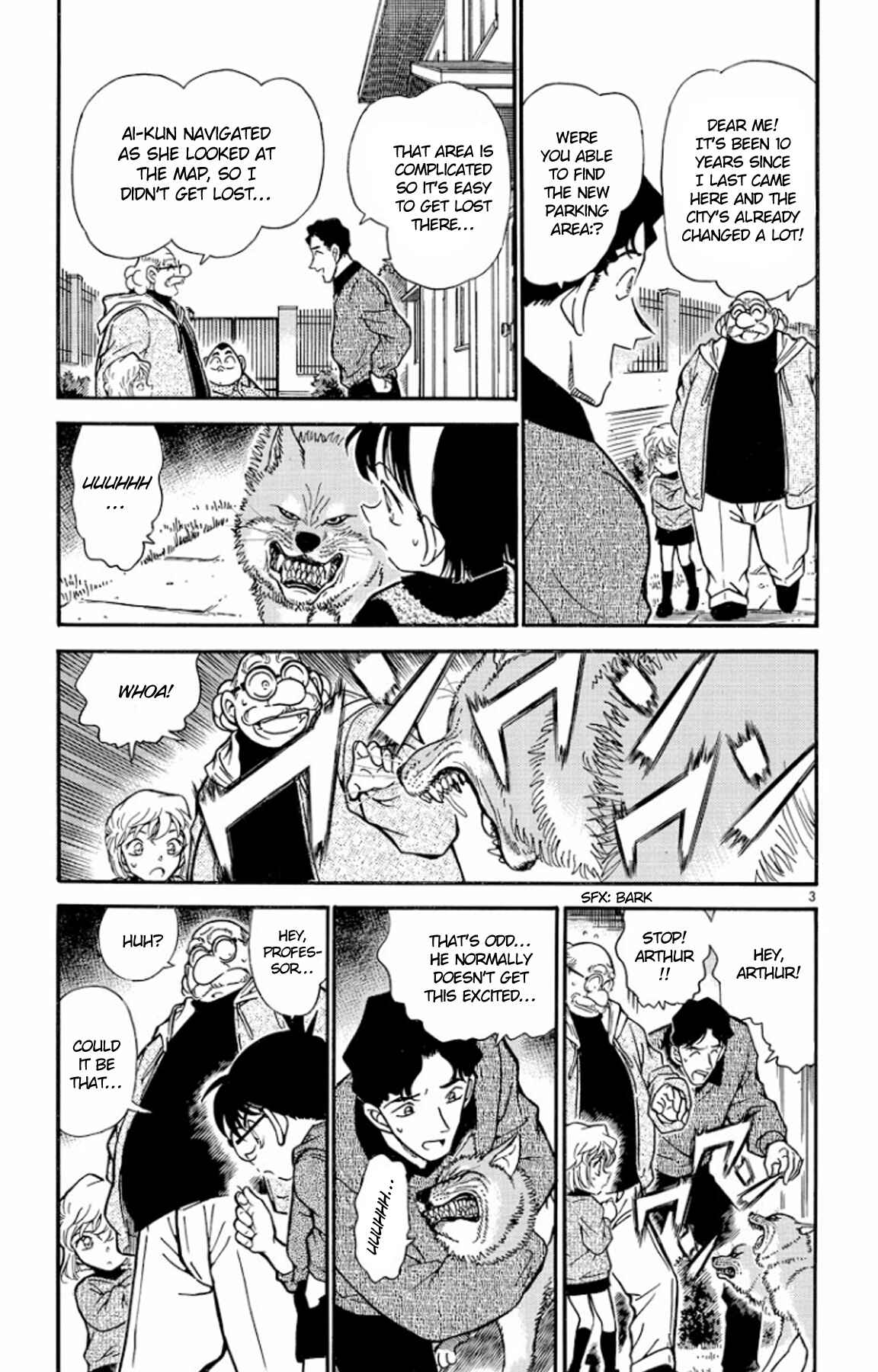 Detective Conan Chapter 290 page 3