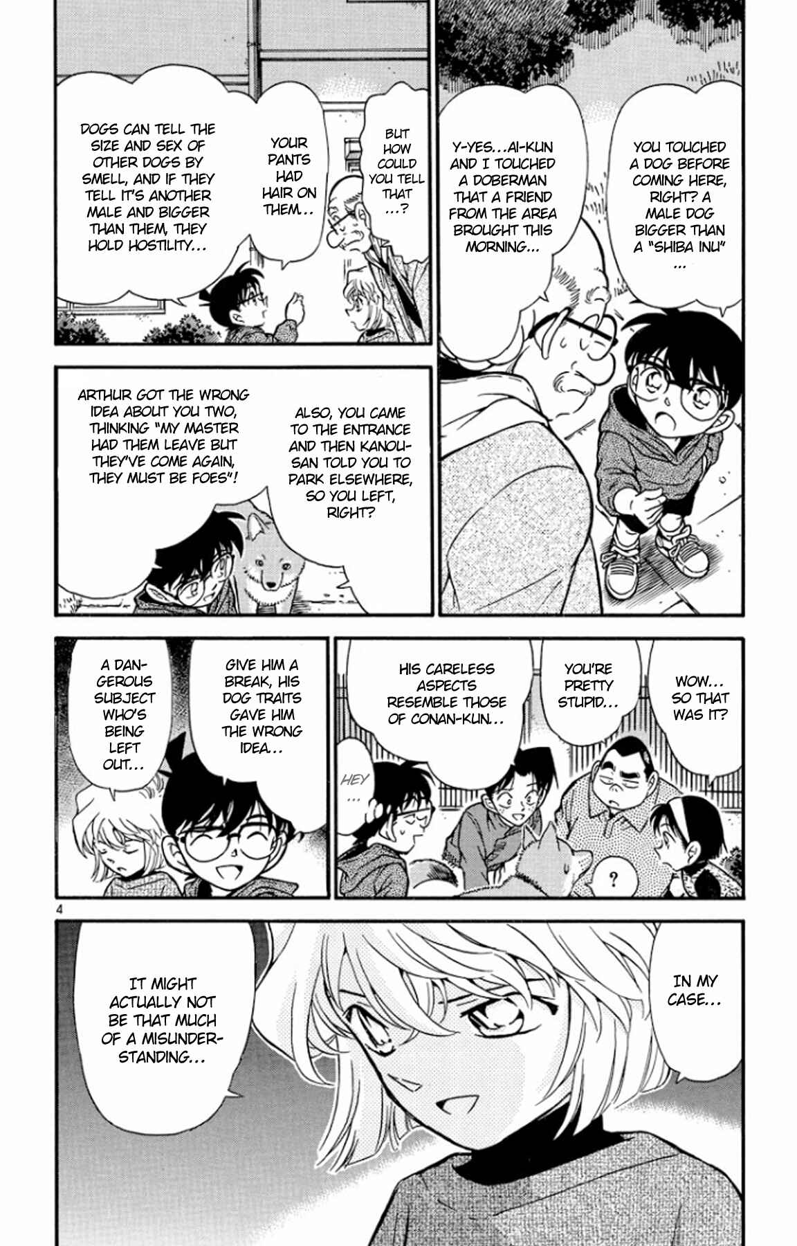 Detective Conan Chapter 290 page 4