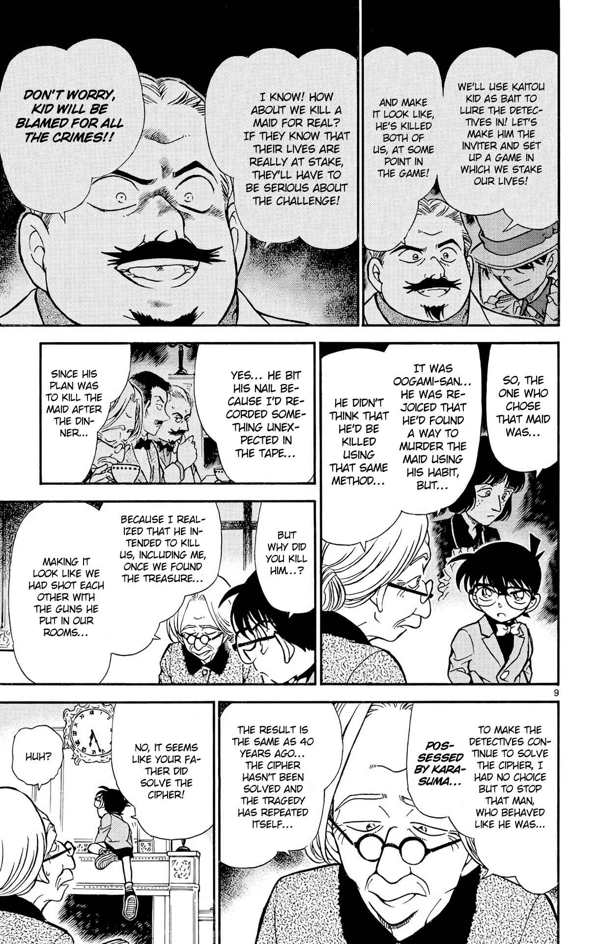 Detective Conan Chapter 302 page 9