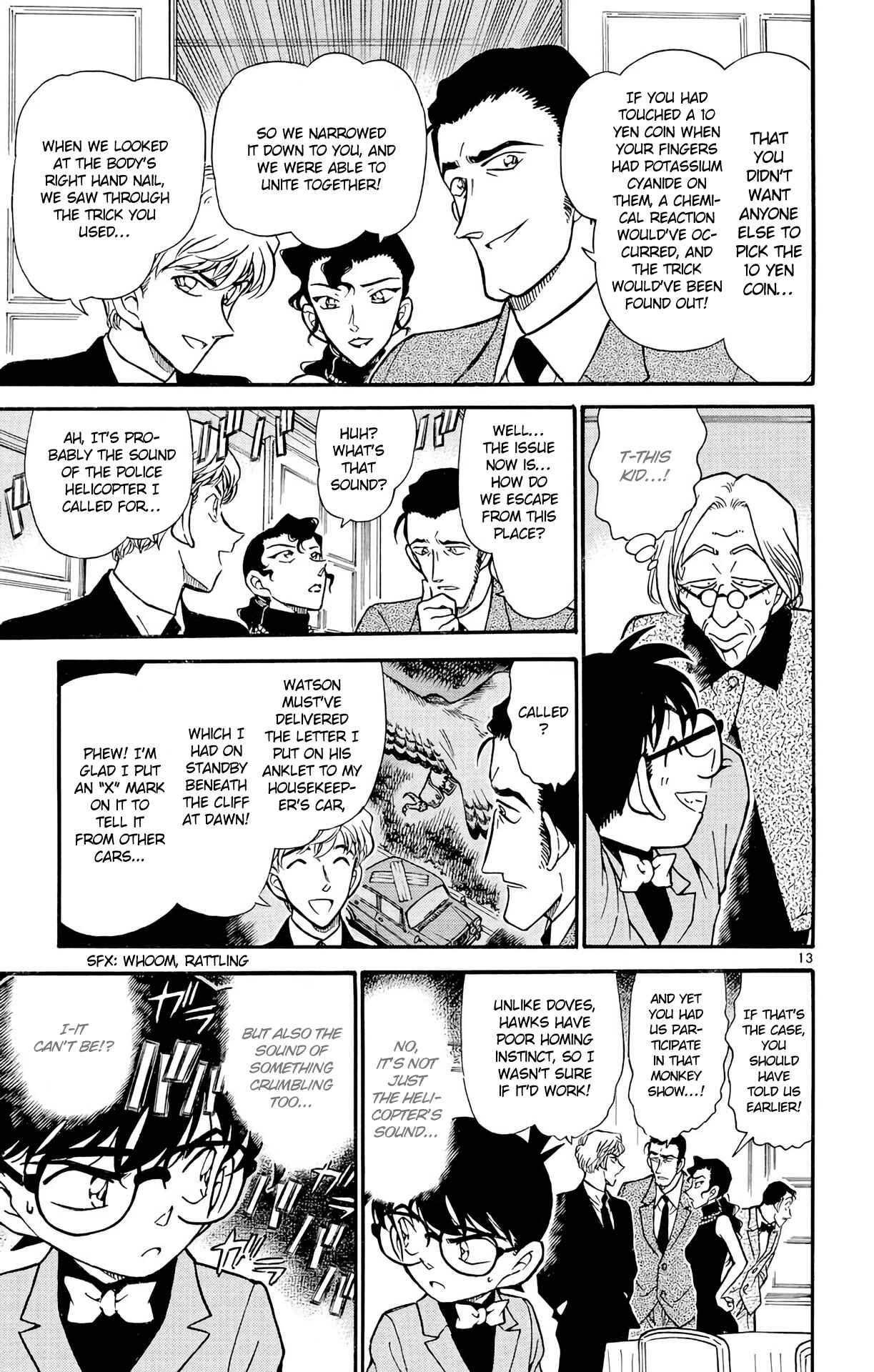 Detective Conan Chapter 302 page 13