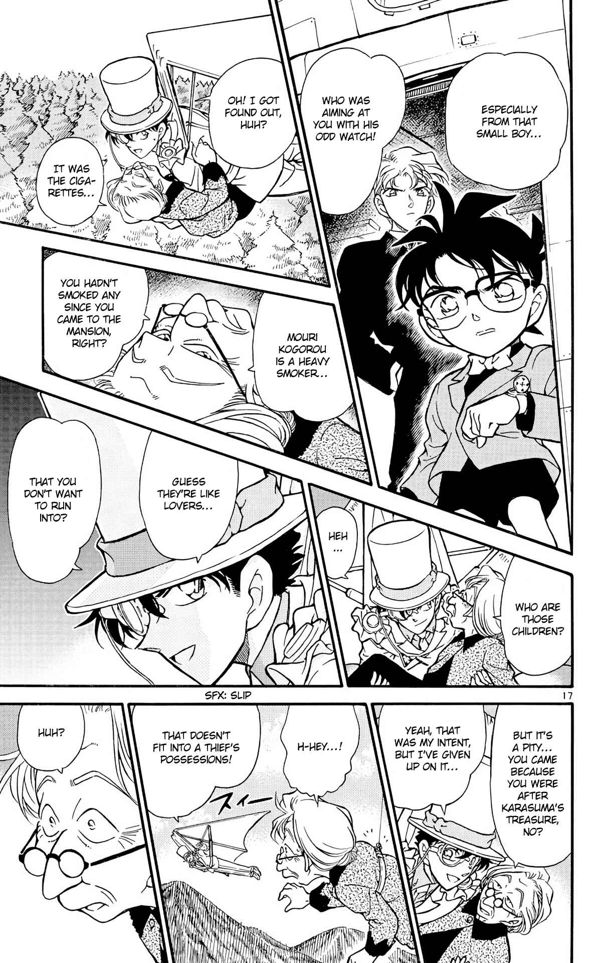 Detective Conan Chapter 302 page 17