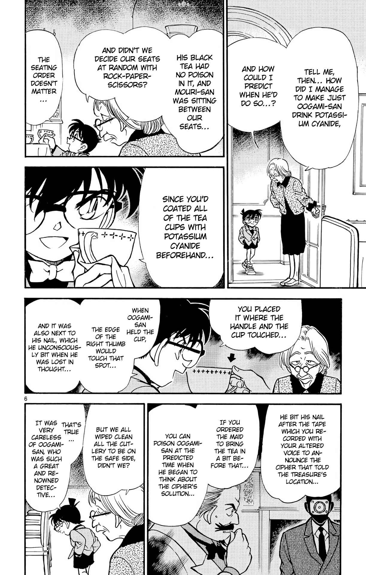 Detective Conan Chapter 302 page 6