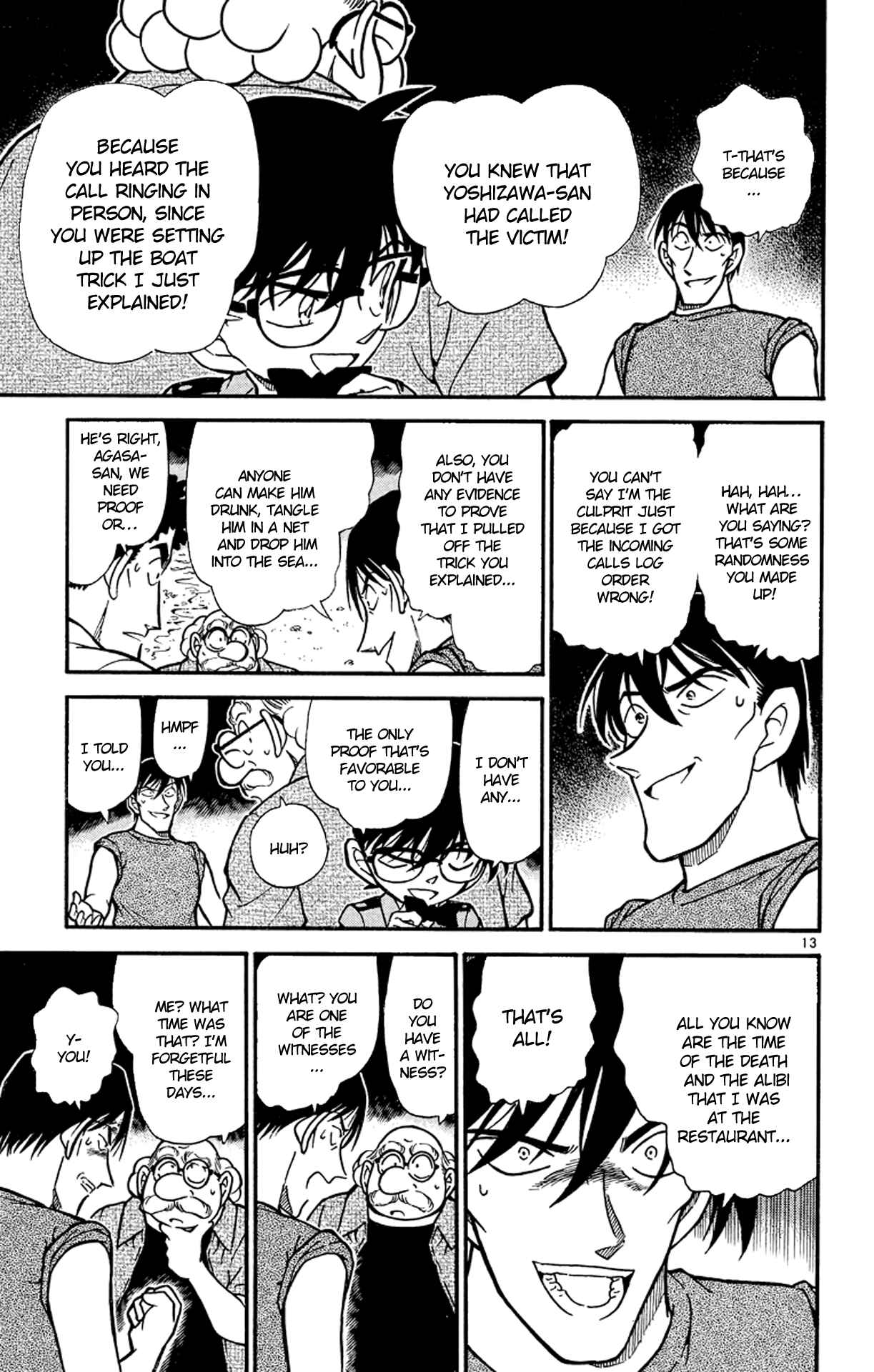 Detective Conan Chapter 313 page 13