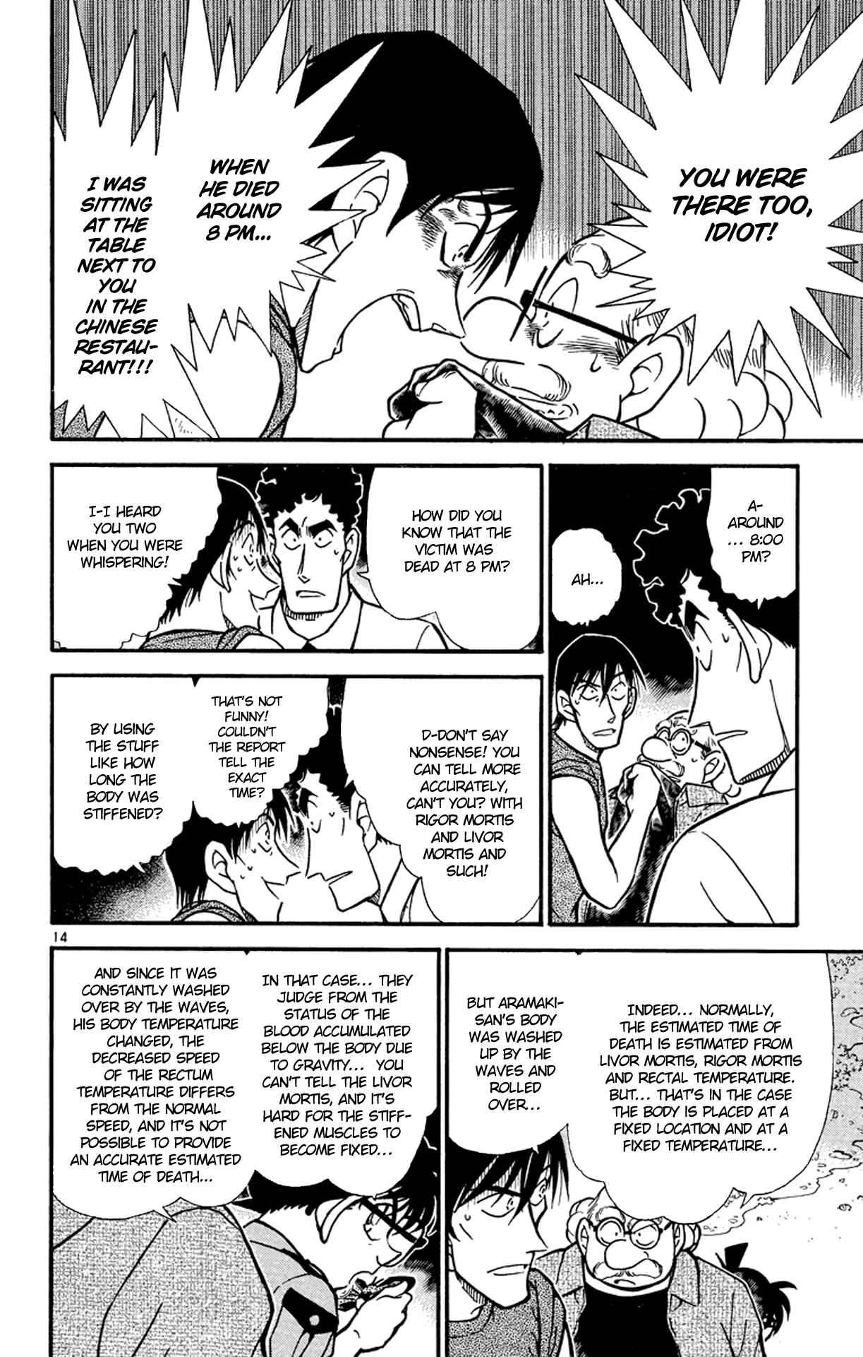 Detective Conan Chapter 313 page 14