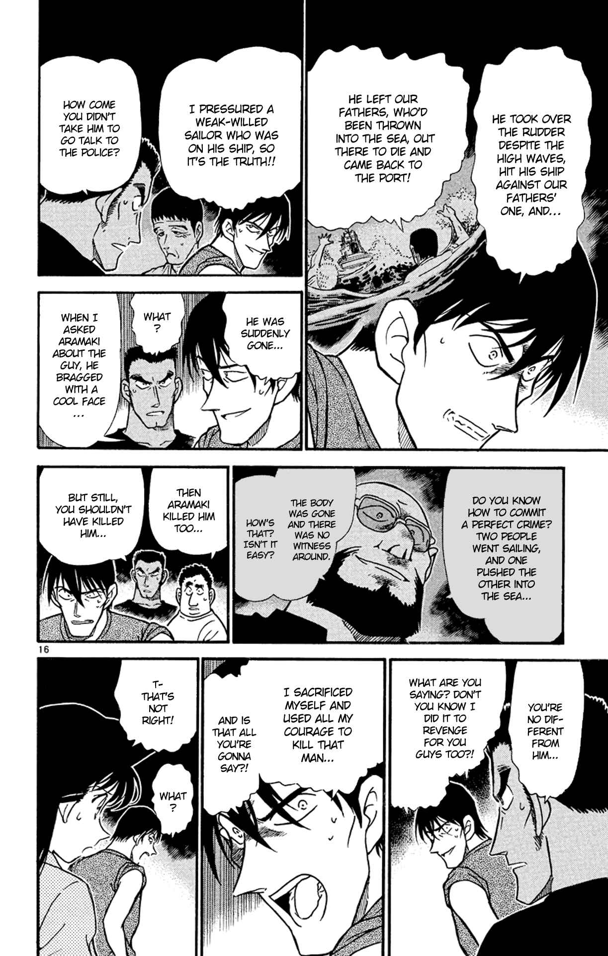 Detective Conan Chapter 313 page 16