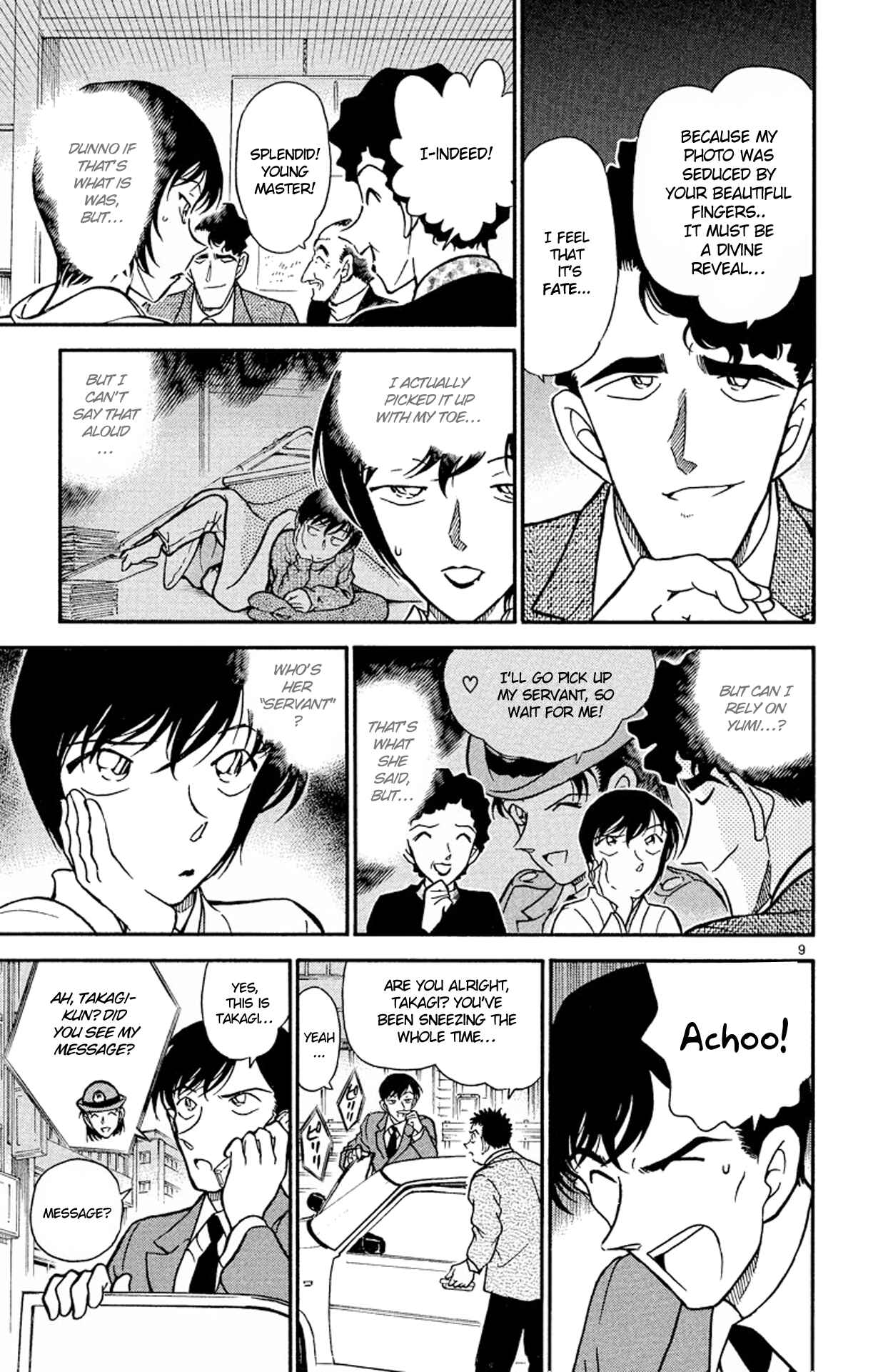 Detective Conan Chapter 328 page 9