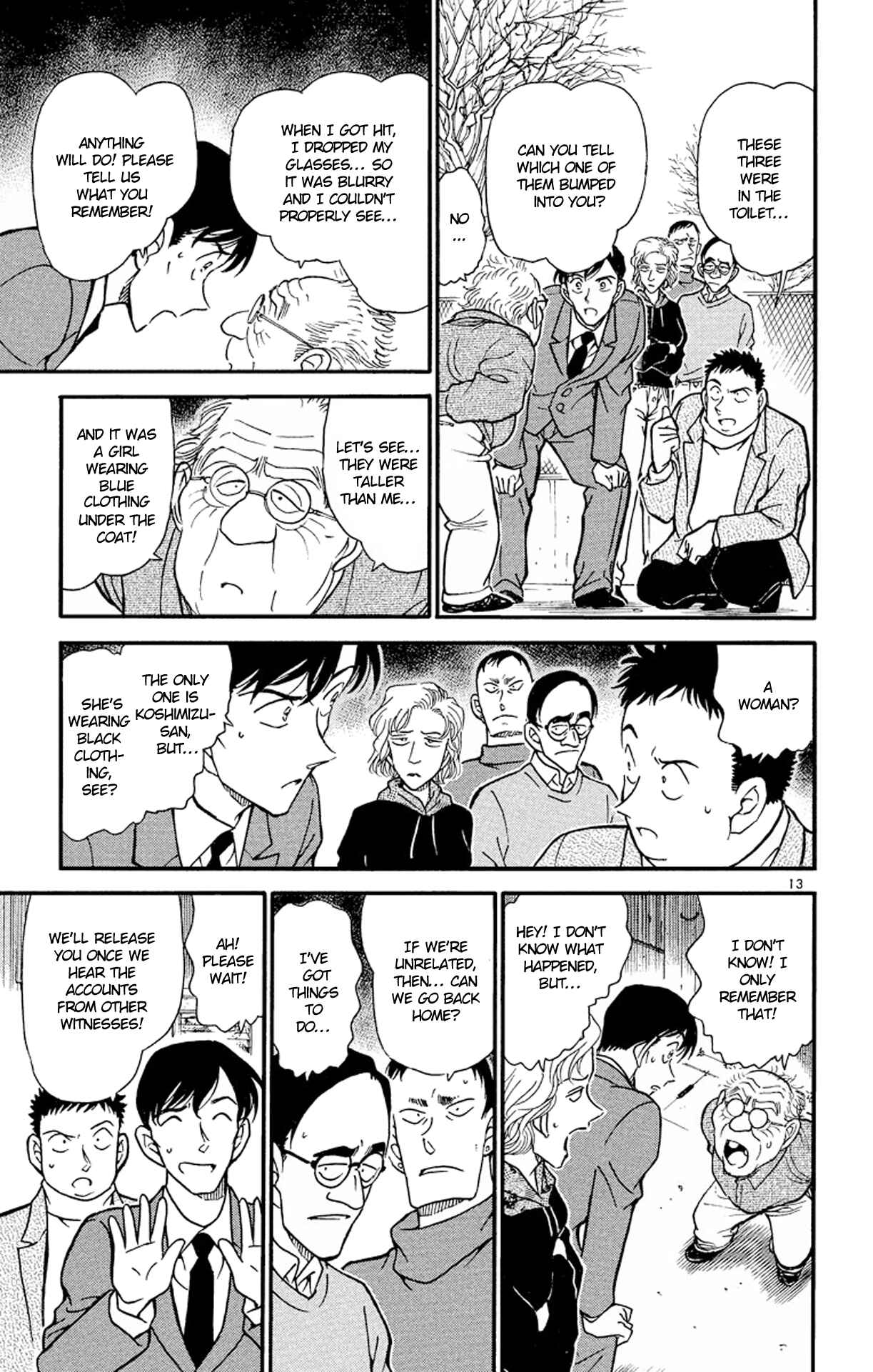 Detective Conan Chapter 328 page 13