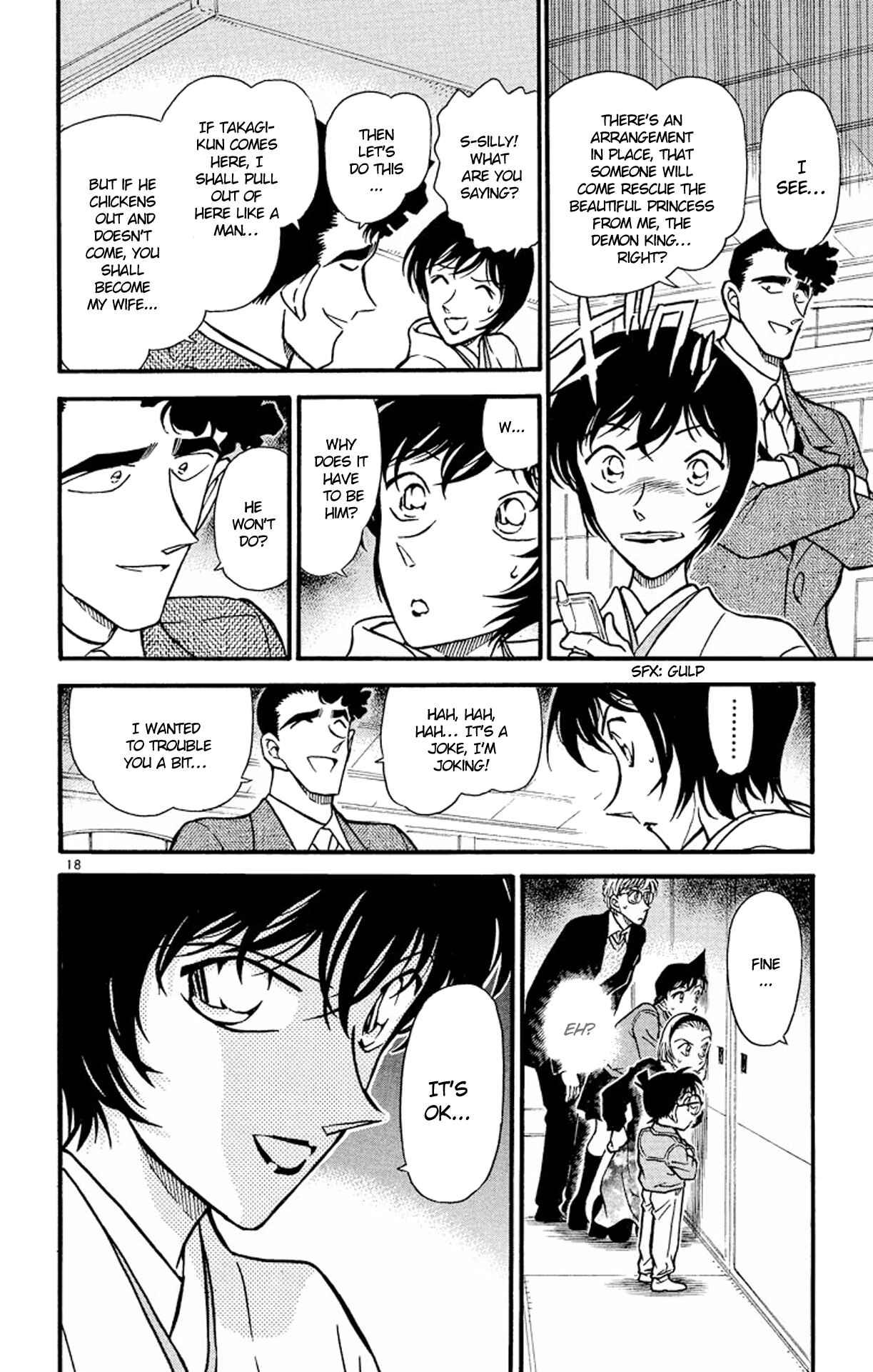 Detective Conan Chapter 328 page 18