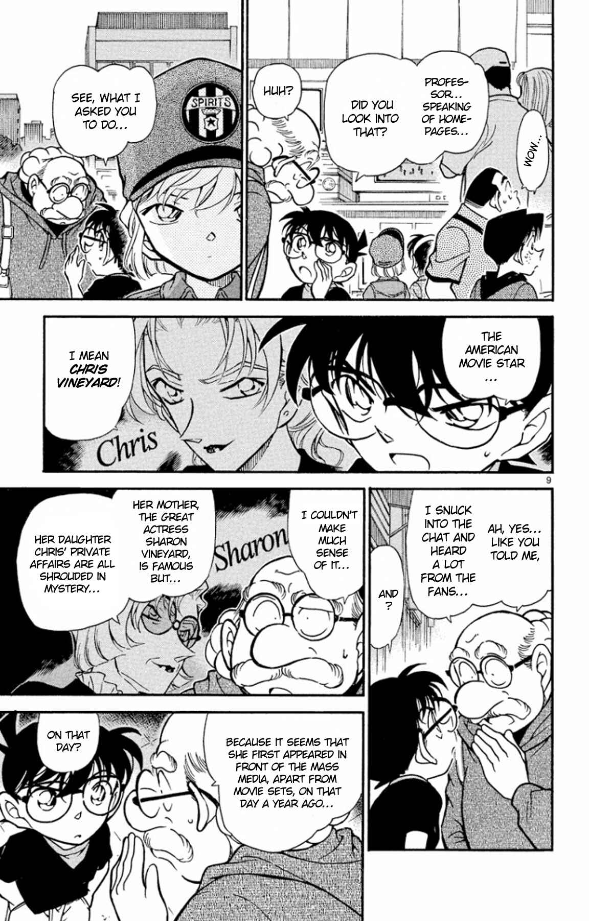 Detective Conan Chapter 344 page 9