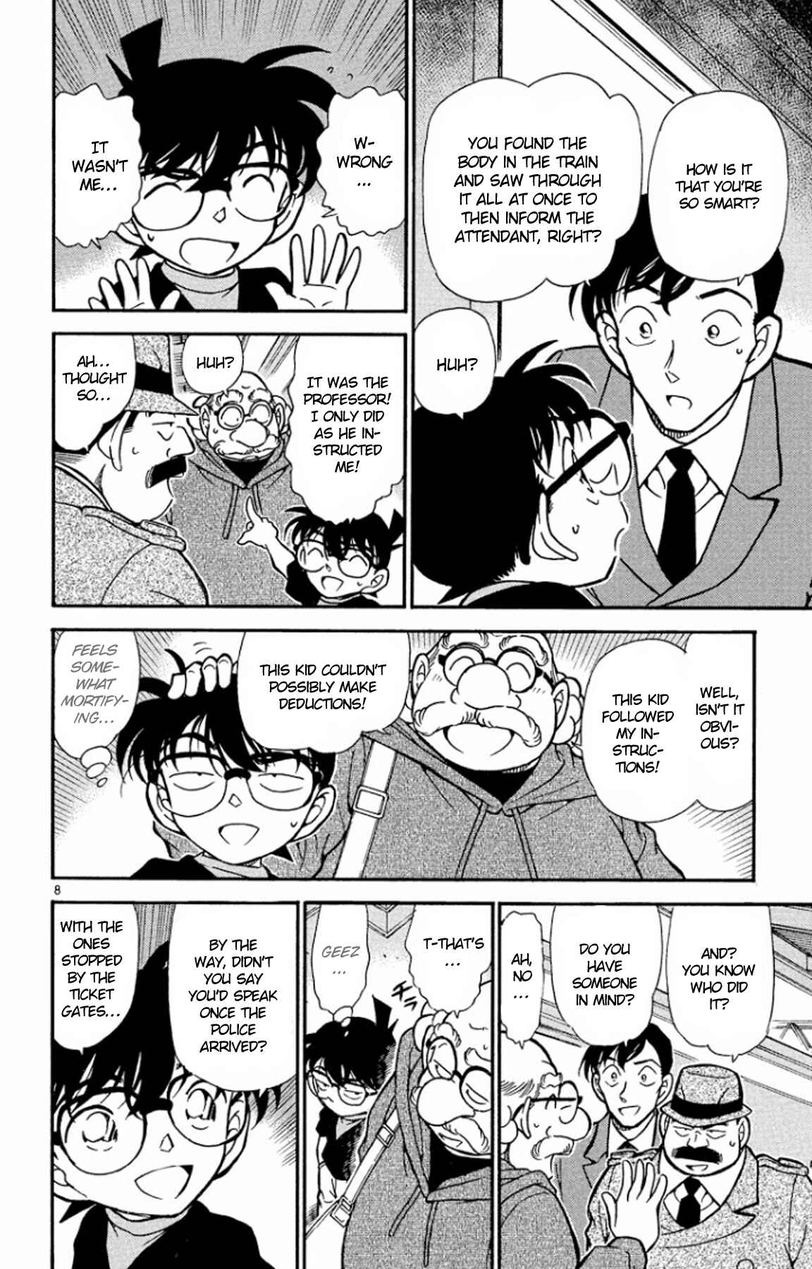 Detective Conan Chapter 345 page 8