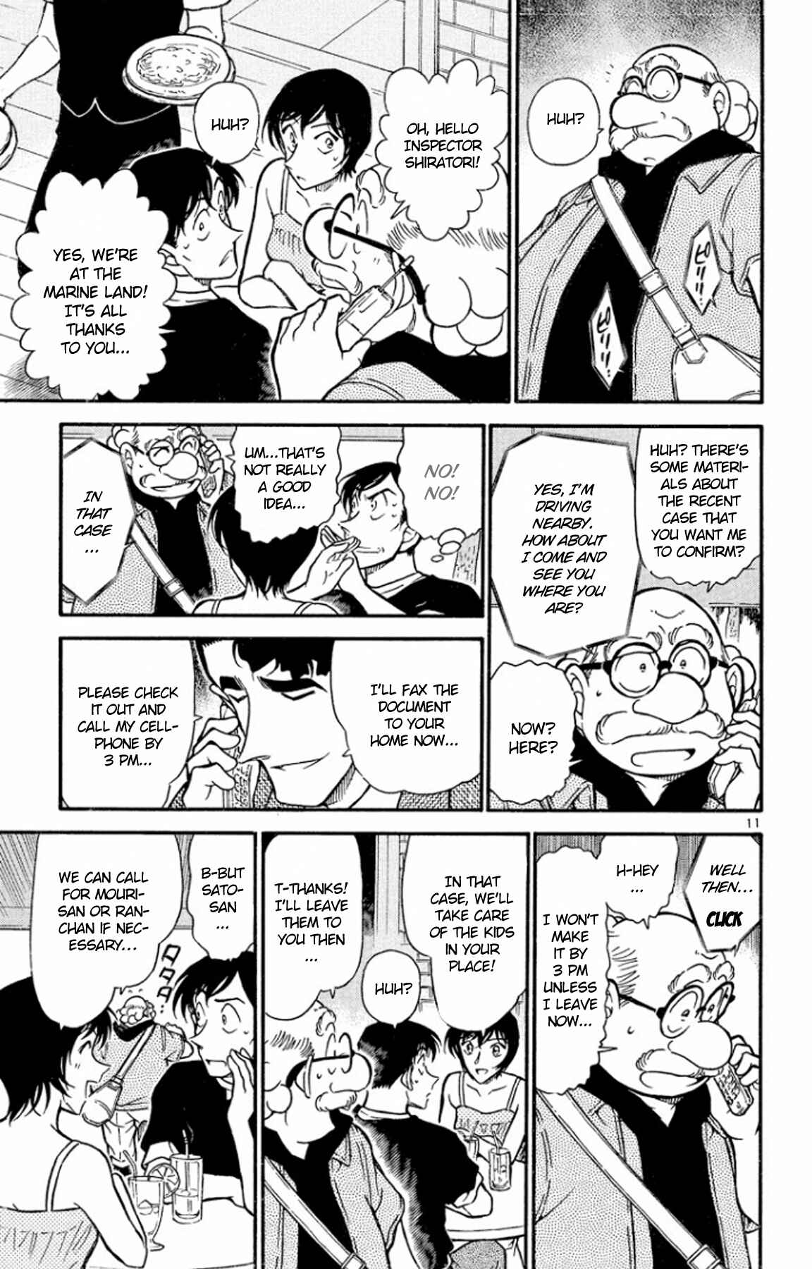 Detective Conan Chapter 404 page 11
