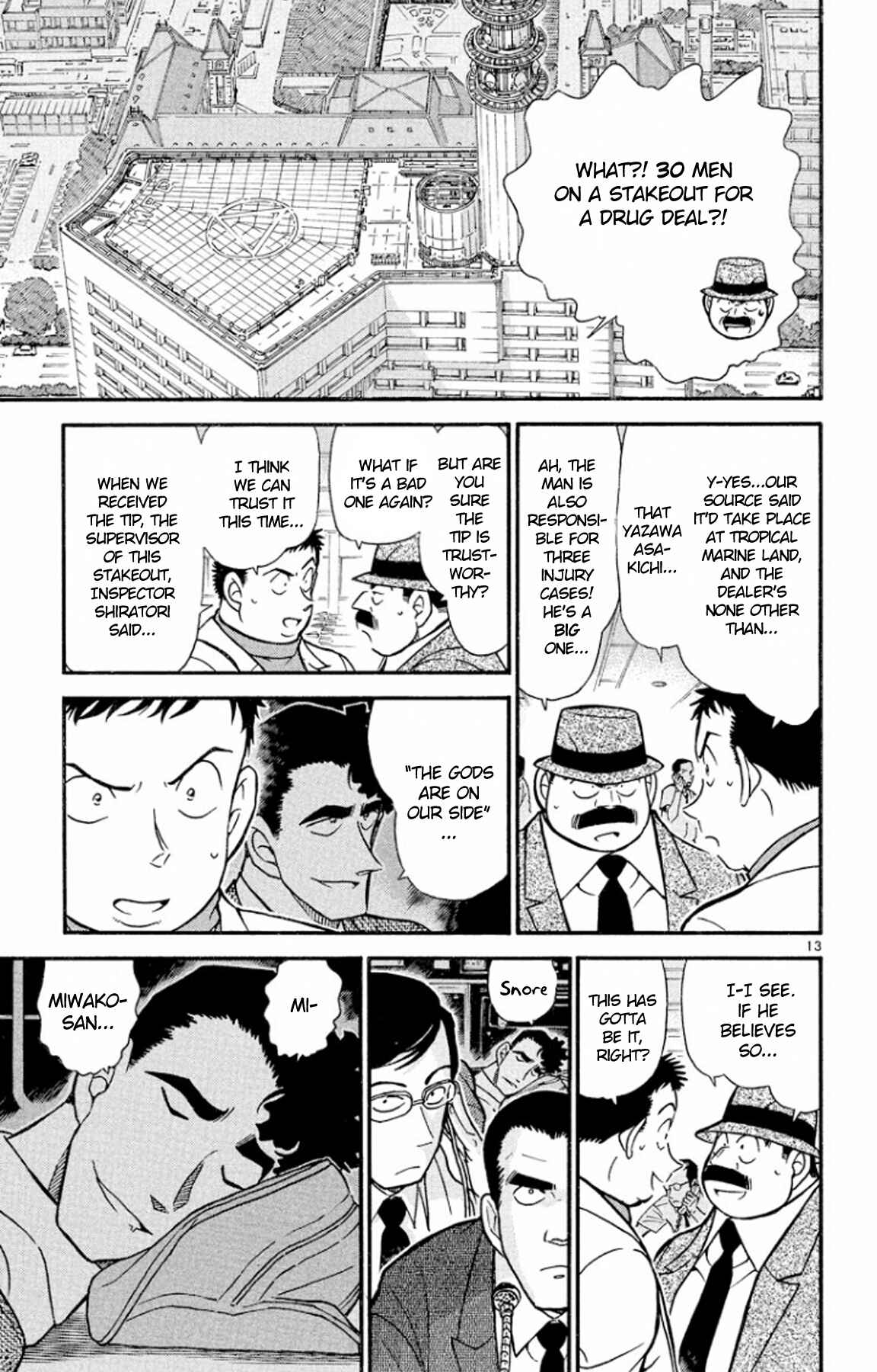 Detective Conan Chapter 404 page 13