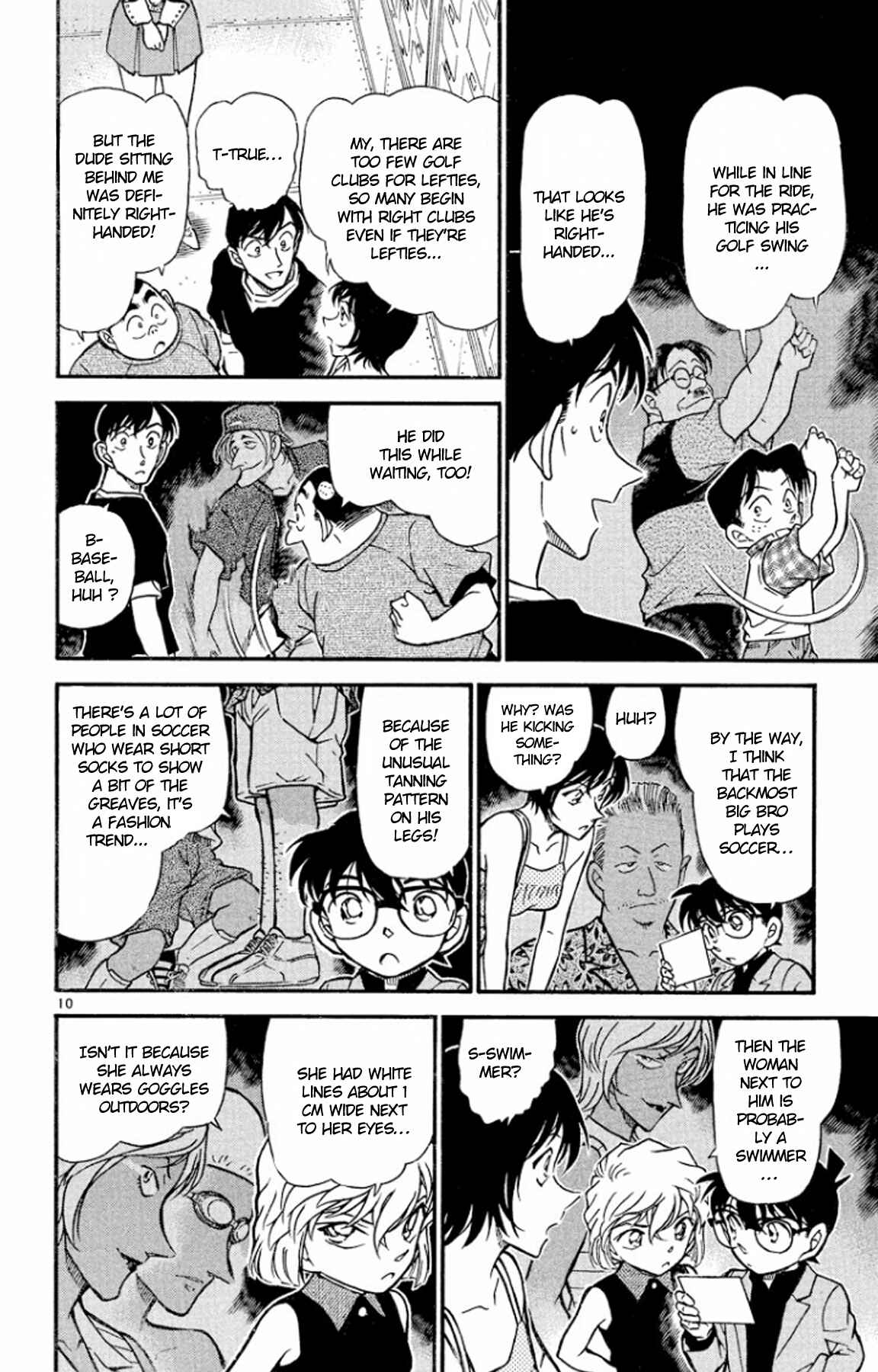 Detective Conan Chapter 405 page 10