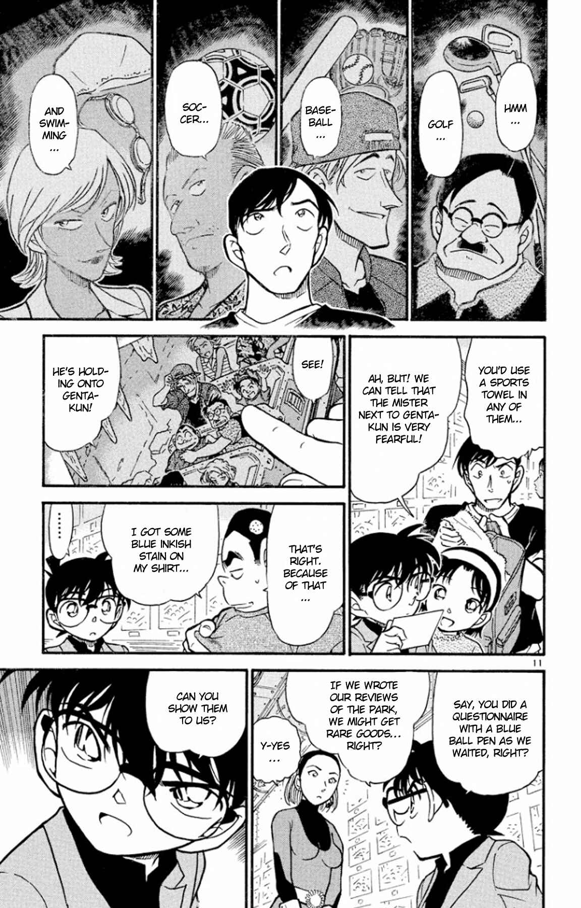 Detective Conan Chapter 405 page 11