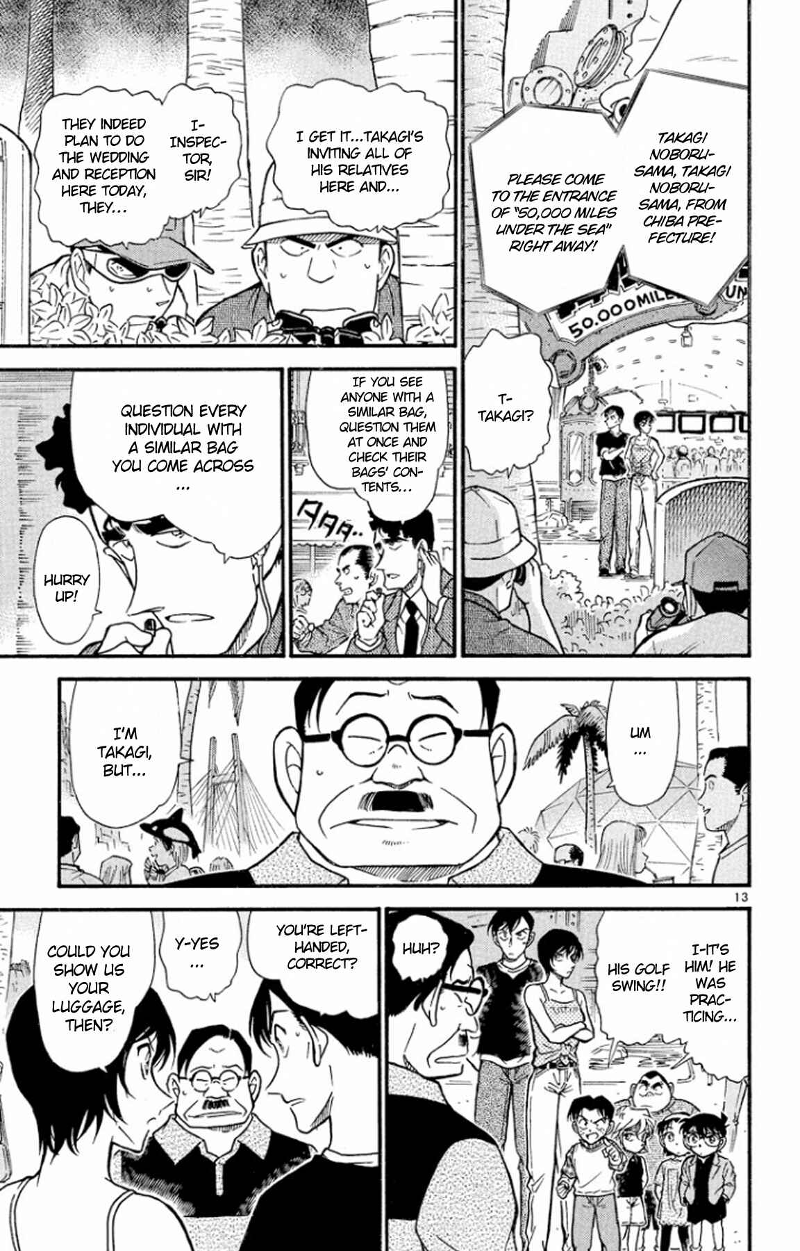 Detective Conan Chapter 405 page 13