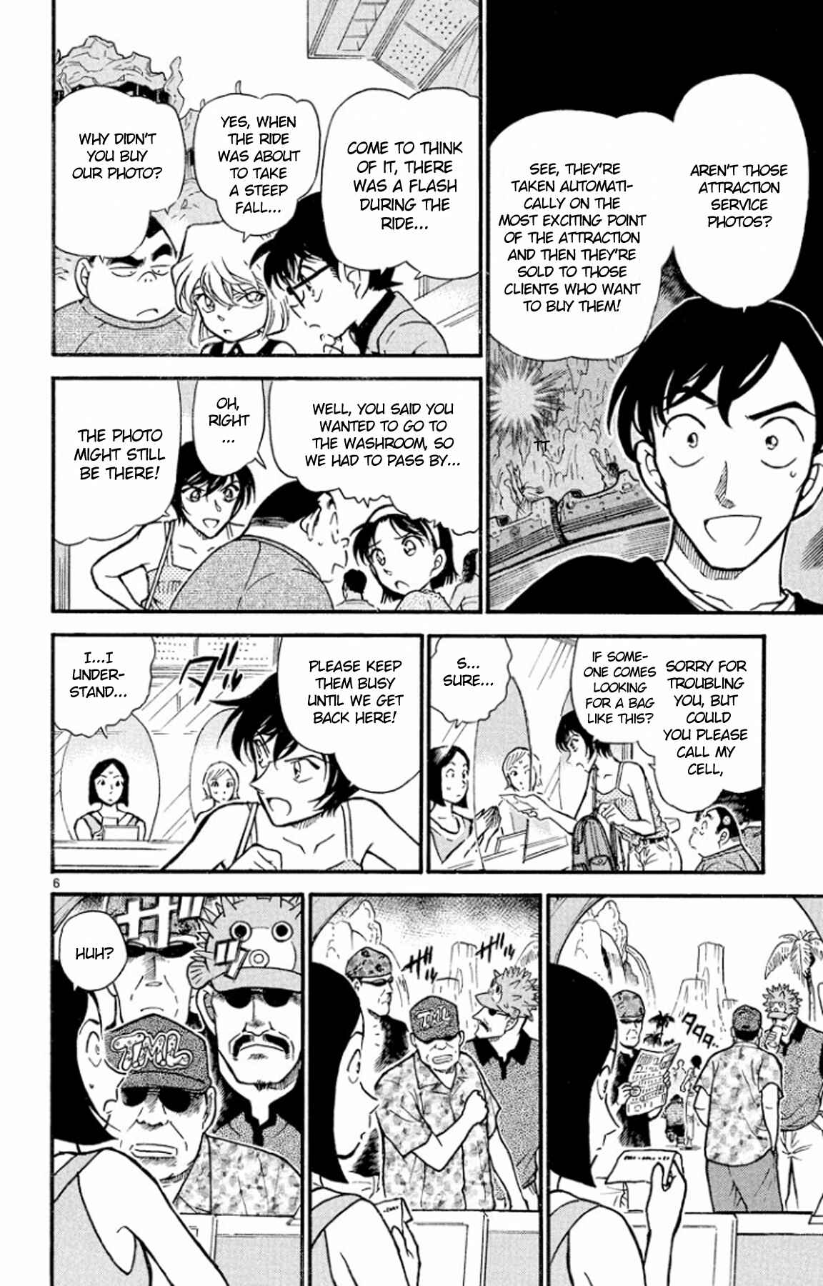 Detective Conan Chapter 405 page 6