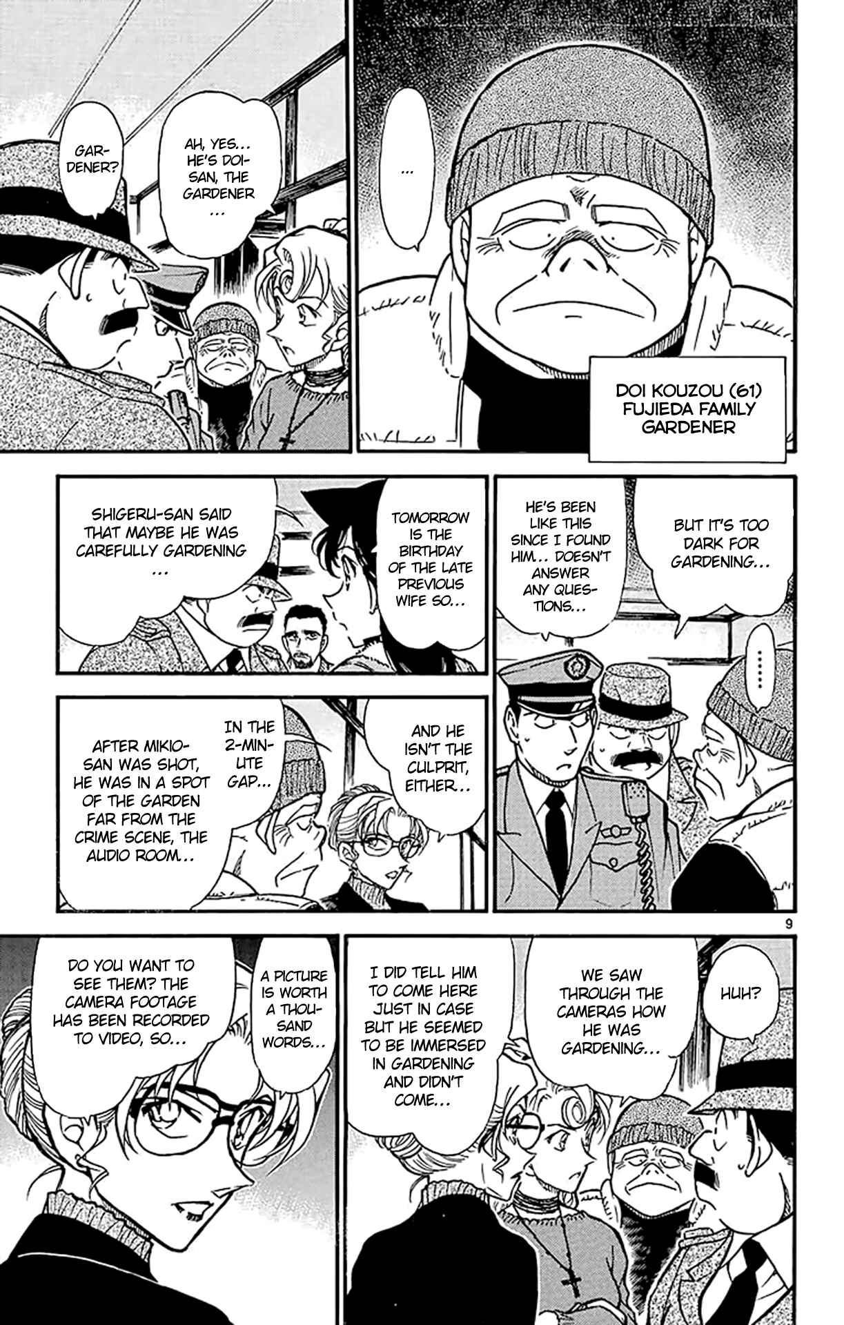 Detective Conan Chapter 415 page 9
