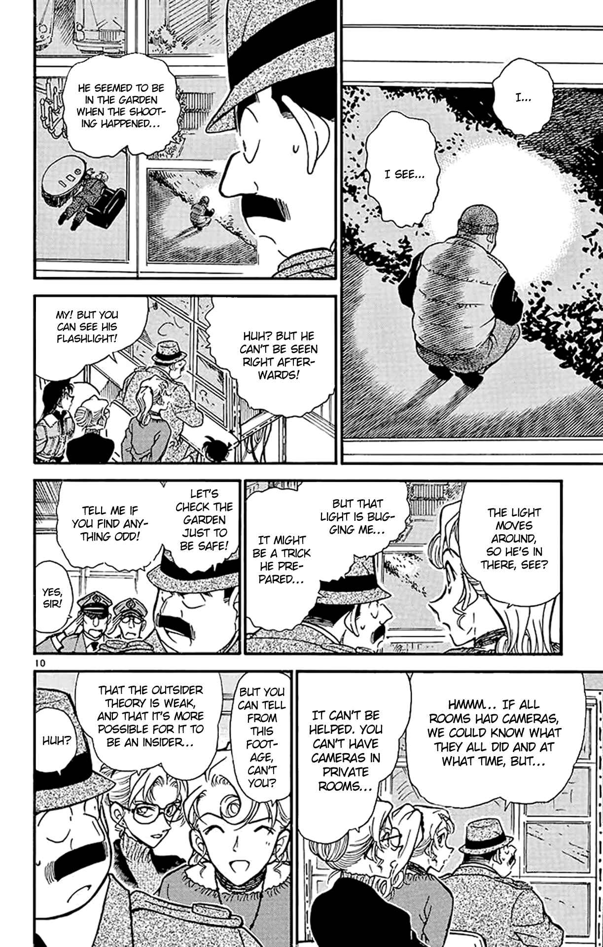 Detective Conan Chapter 415 page 10