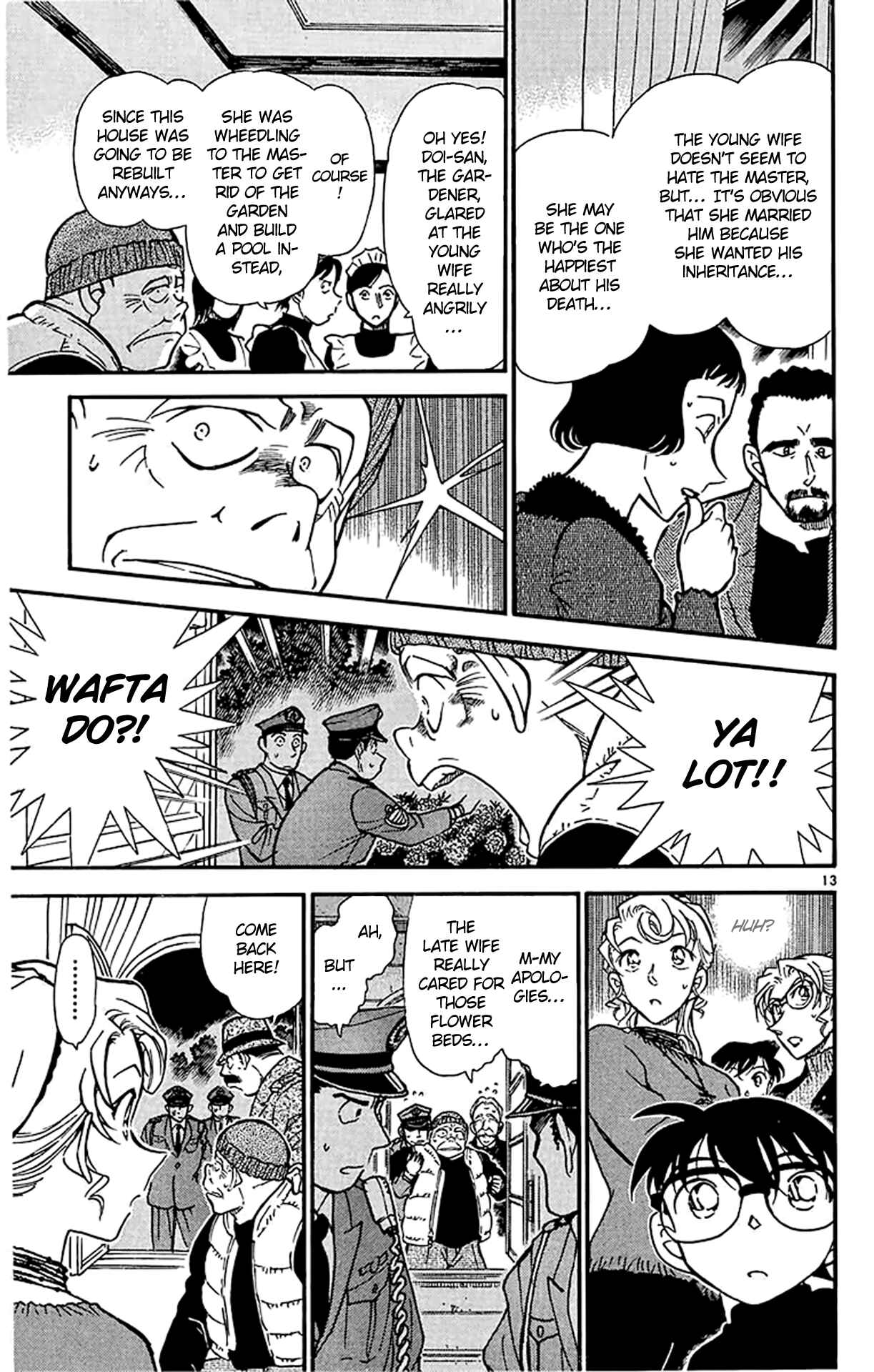 Detective Conan Chapter 415 page 13