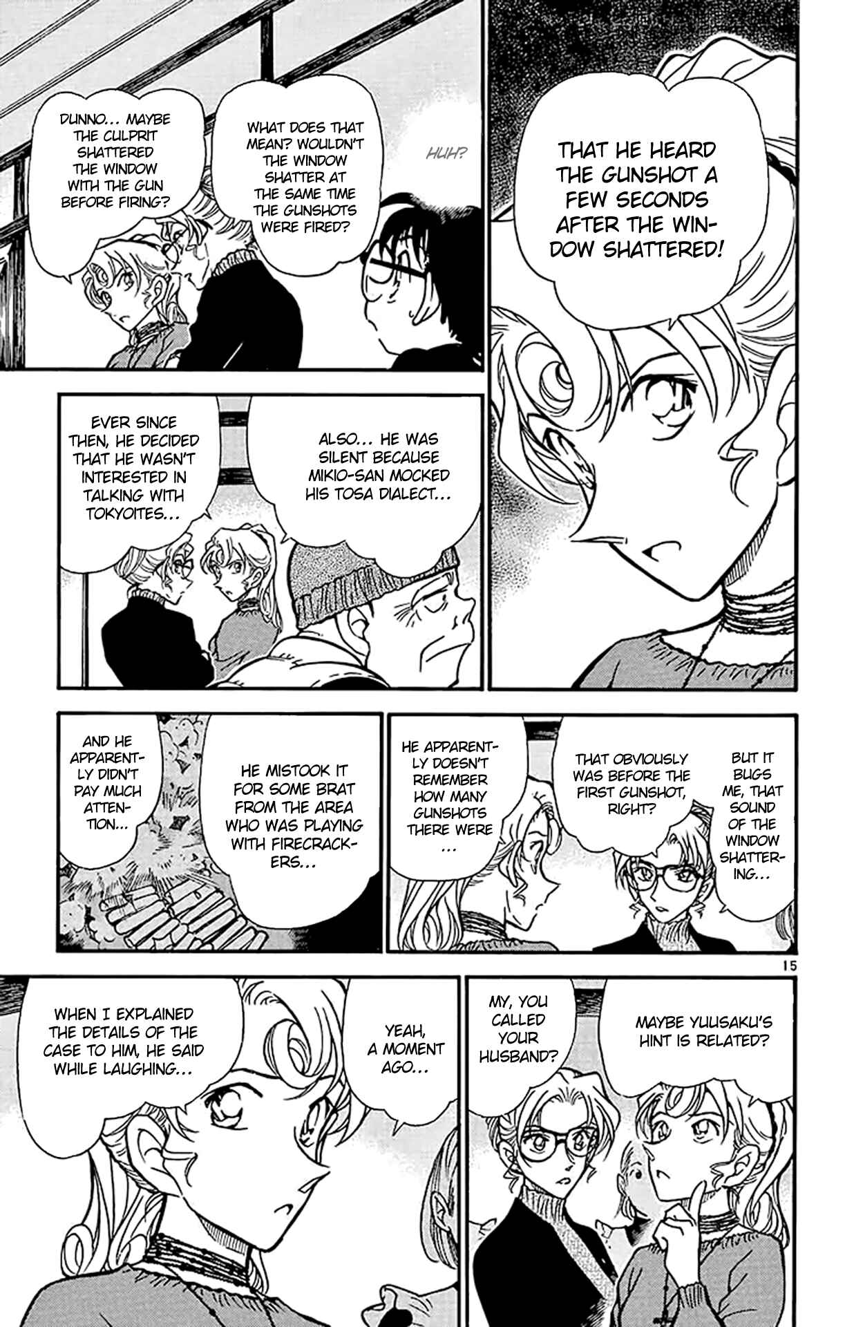 Detective Conan Chapter 415 page 15