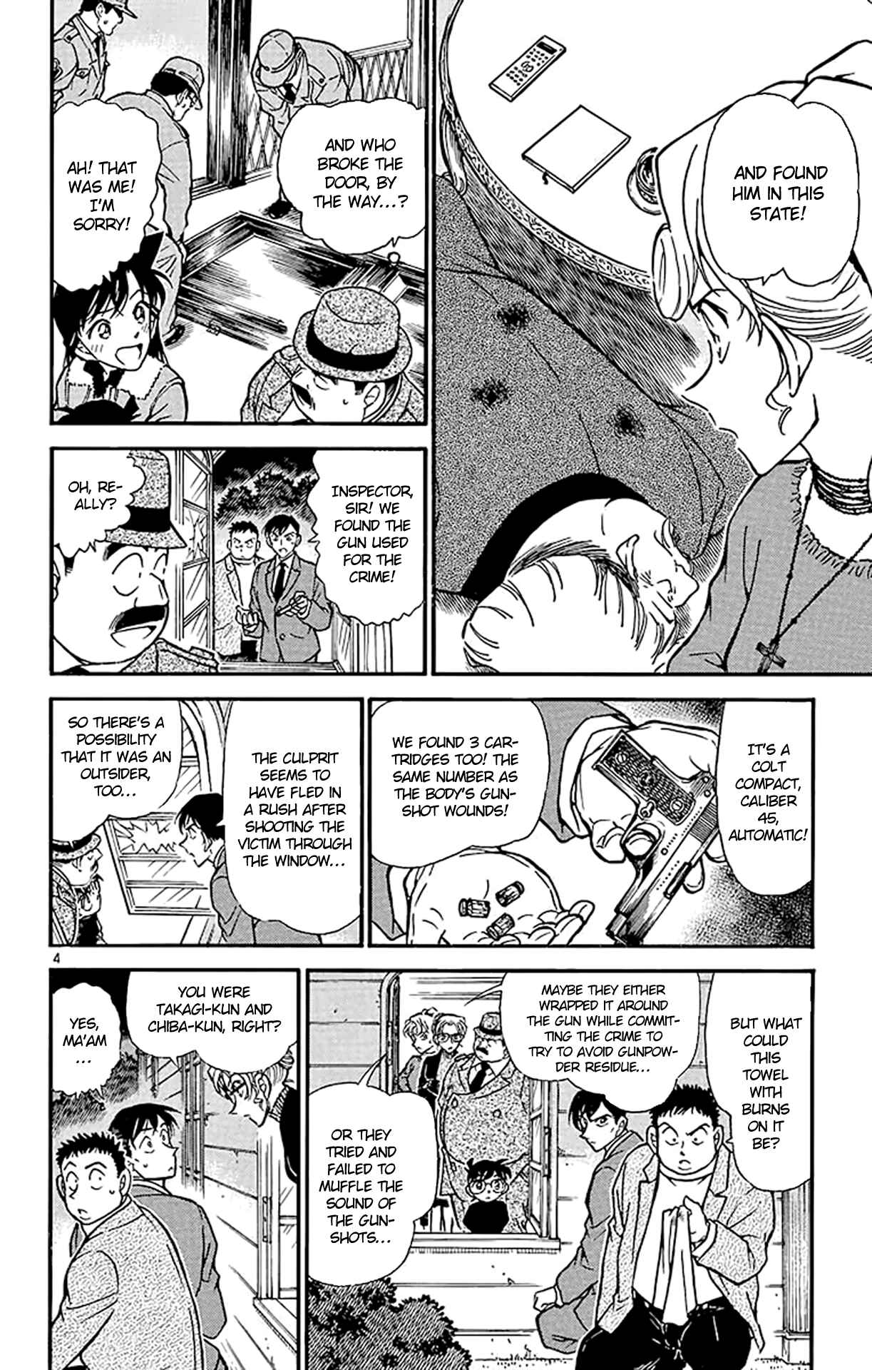 Detective Conan Chapter 415 page 4