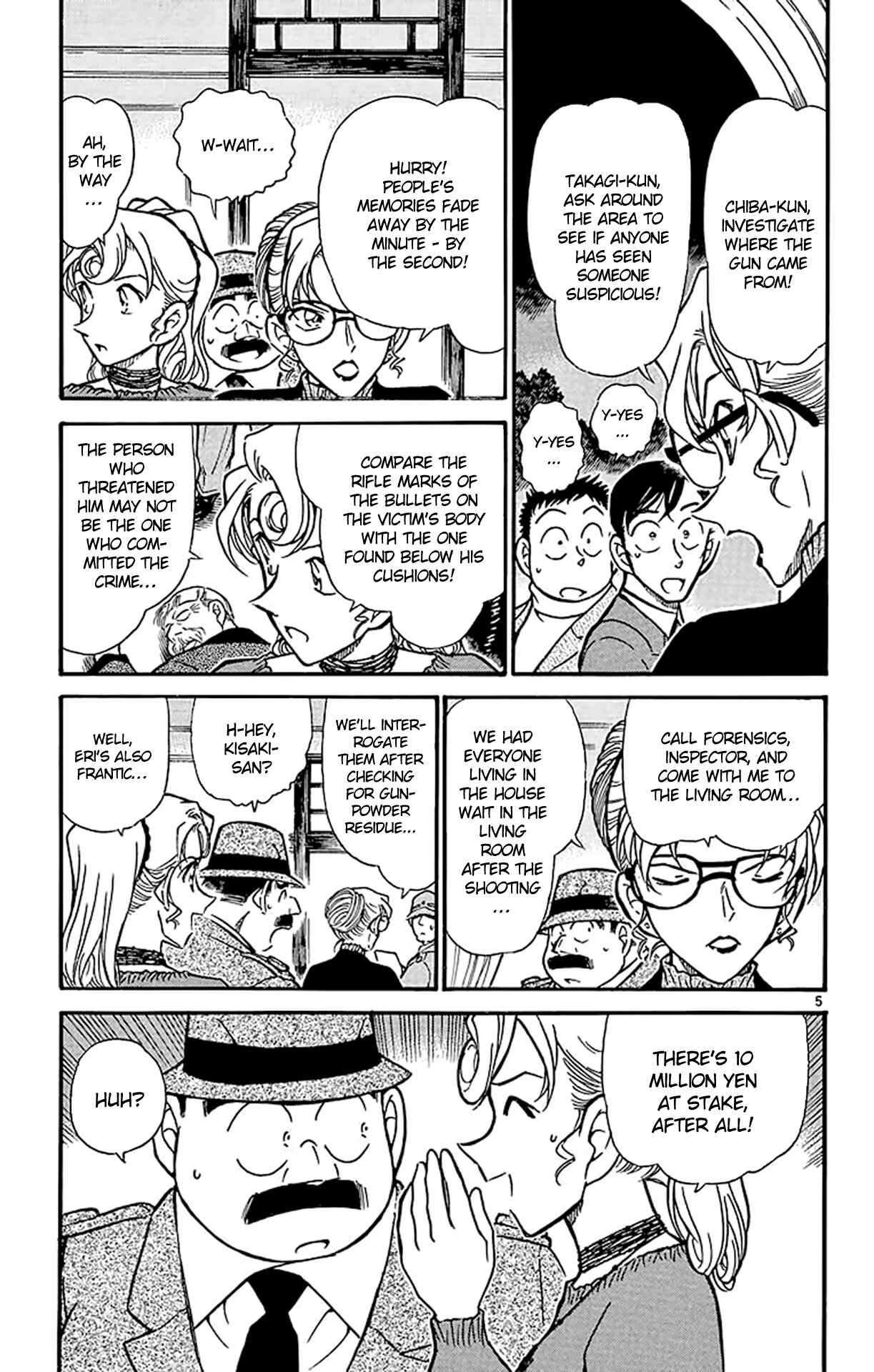 Detective Conan Chapter 415 page 5