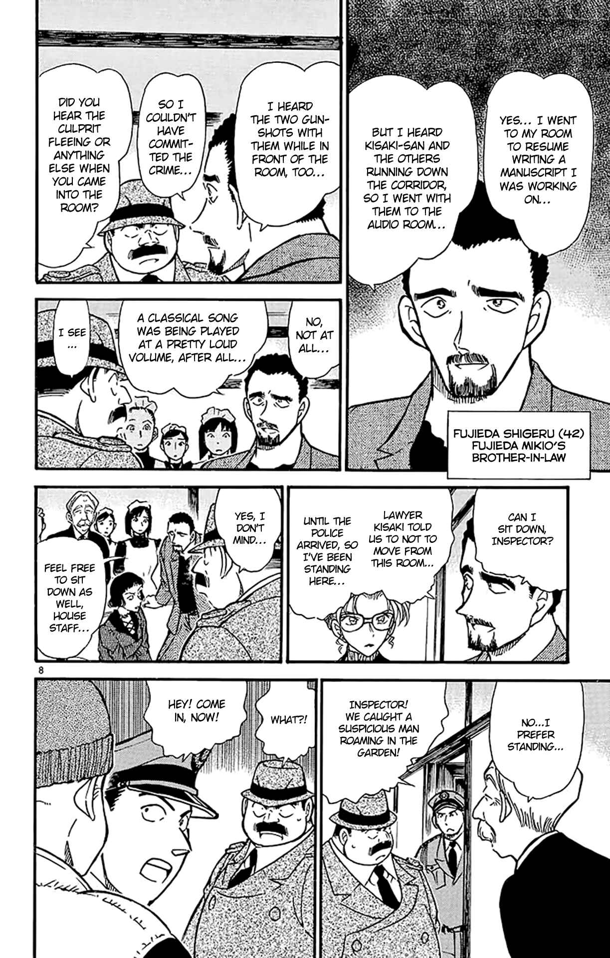 Detective Conan Chapter 415 page 8
