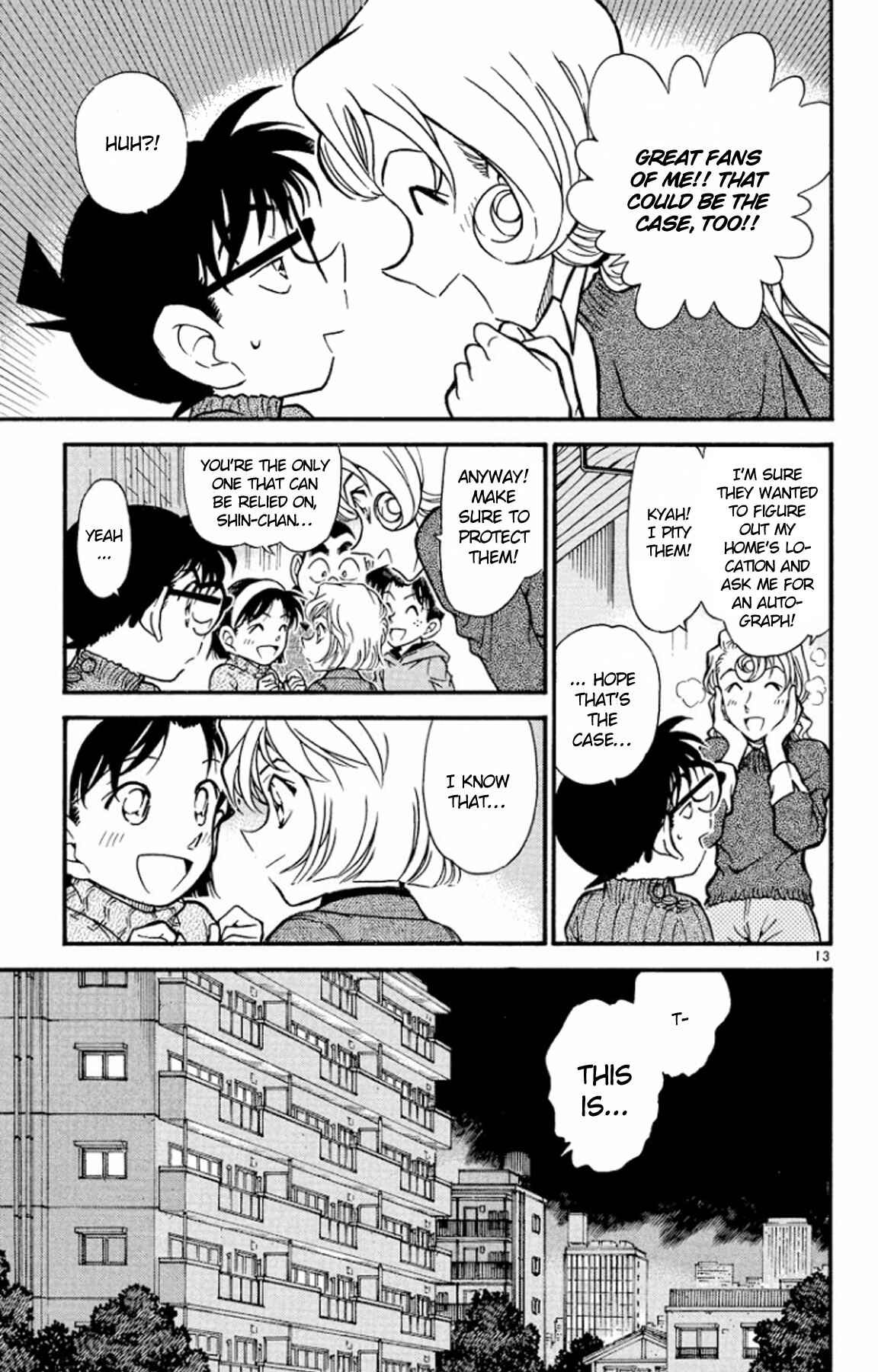 Detective Conan Chapter 417 page 13