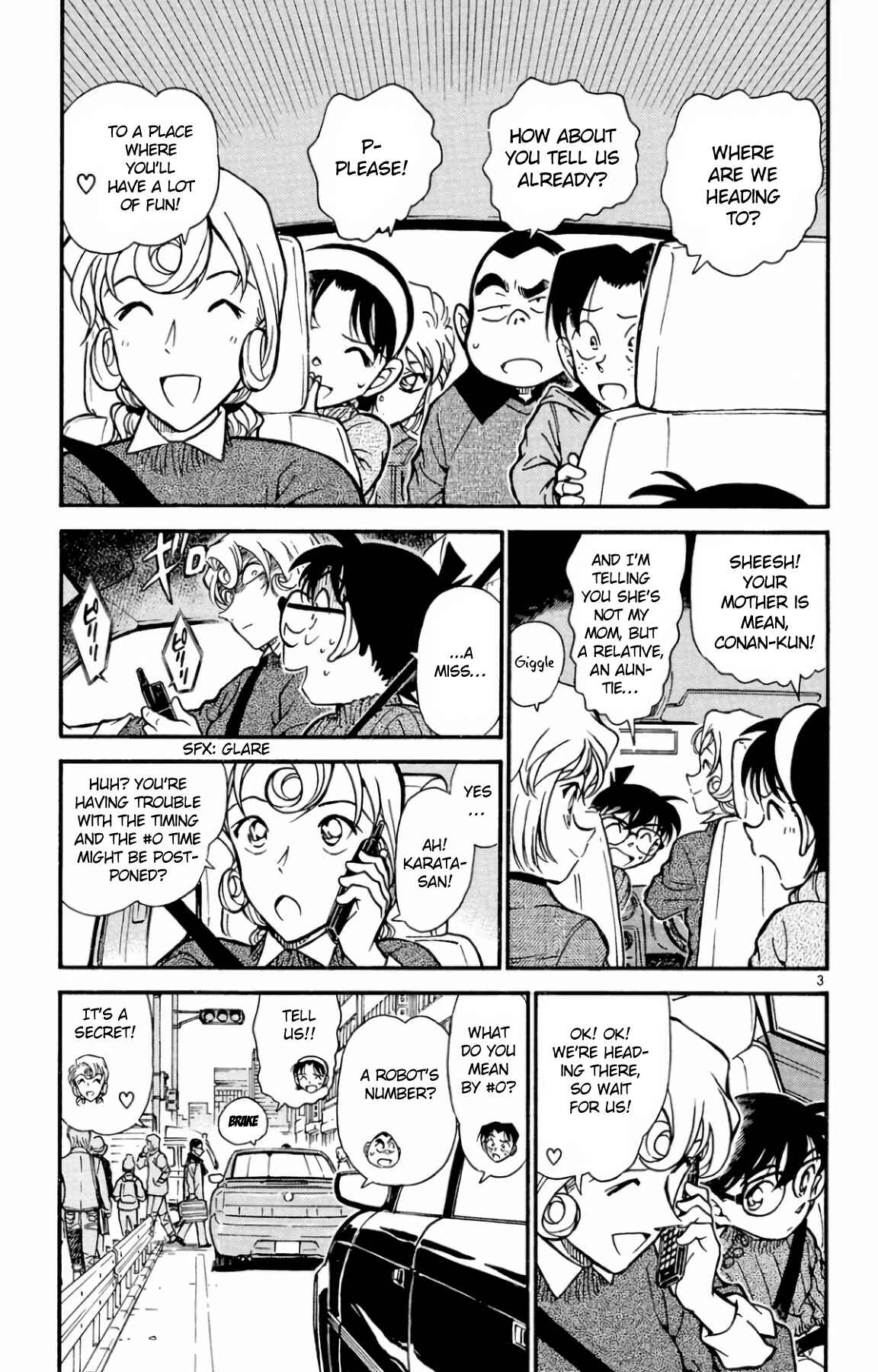 Detective Conan Chapter 417 page 3