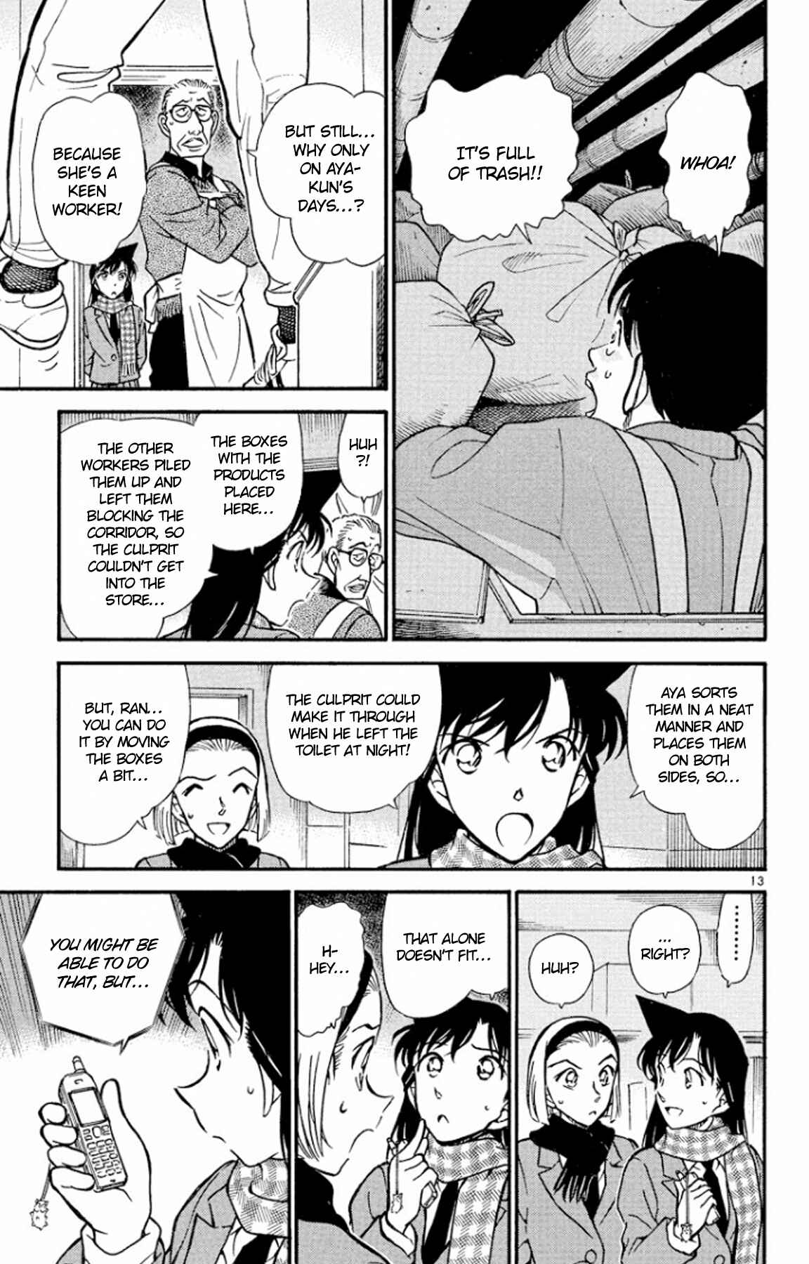Detective Conan Chapter 428 page 13