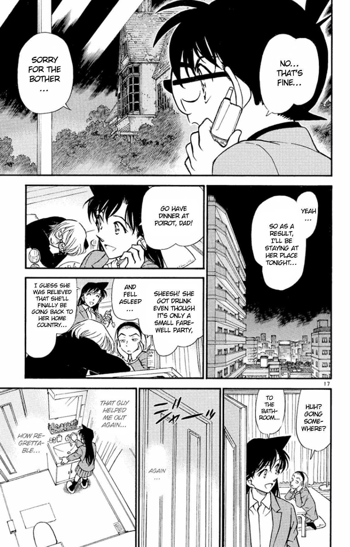 Detective Conan Chapter 428 page 17