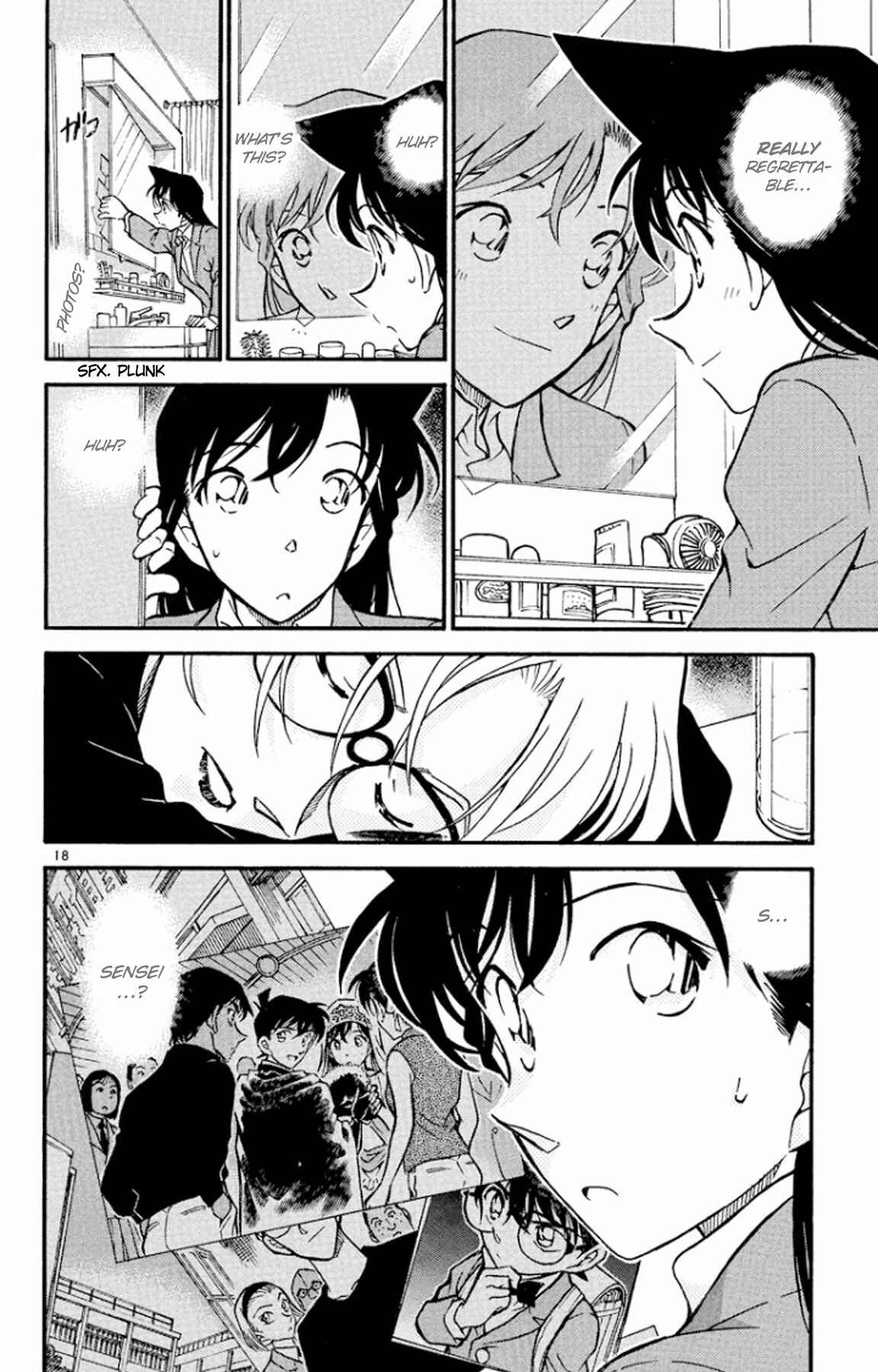 Detective Conan Chapter 428 page 18