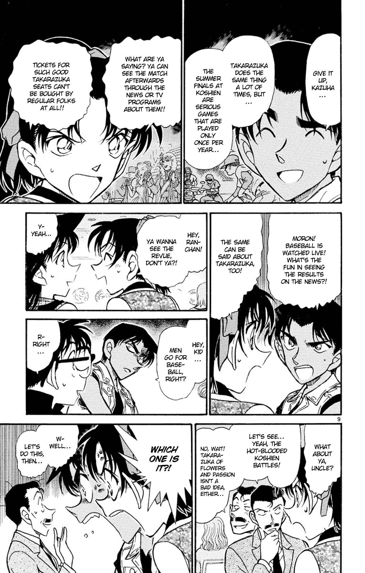 Detective Conan Chapter 441 page 9