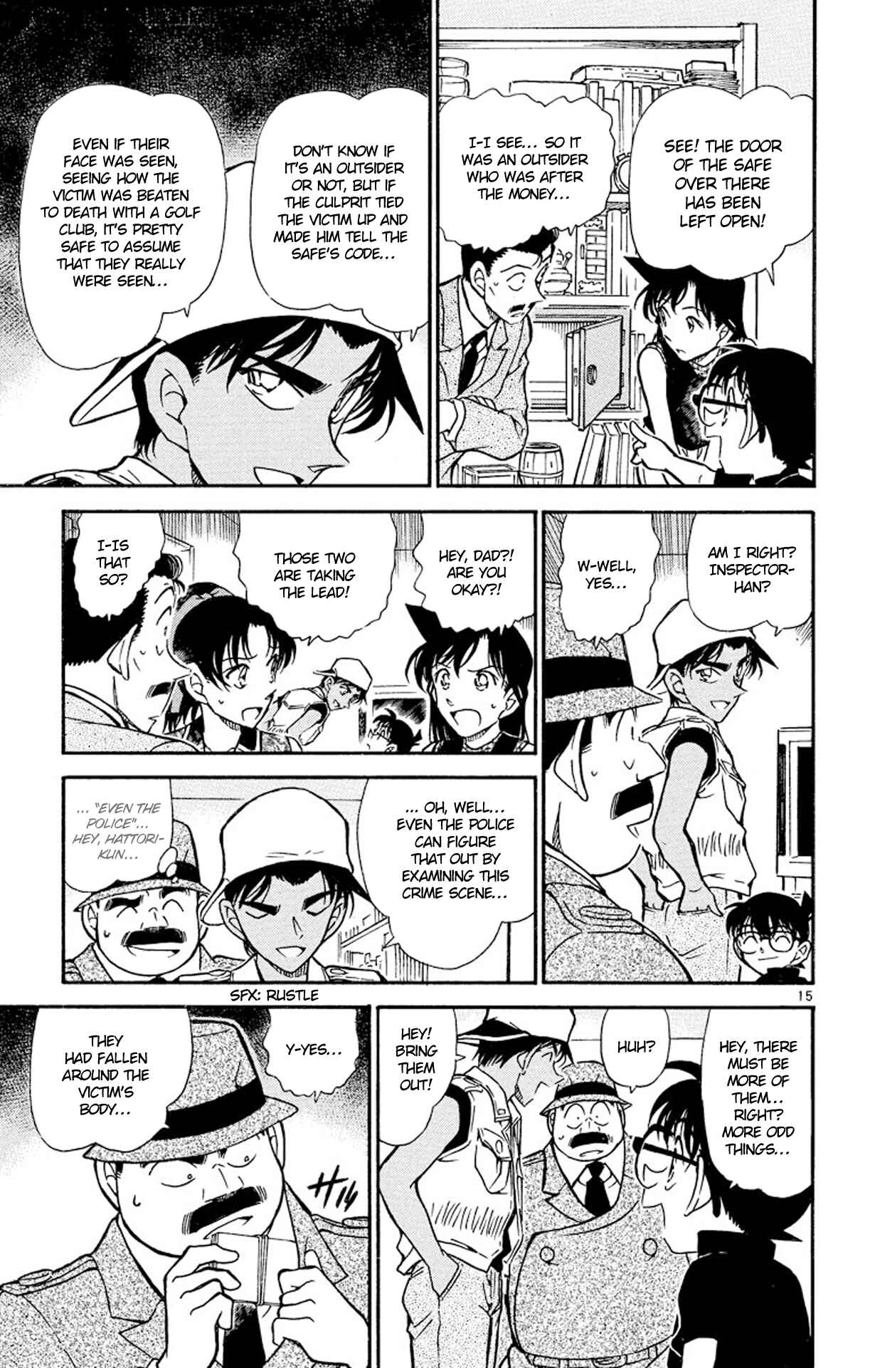 Detective Conan Chapter 441 page 15