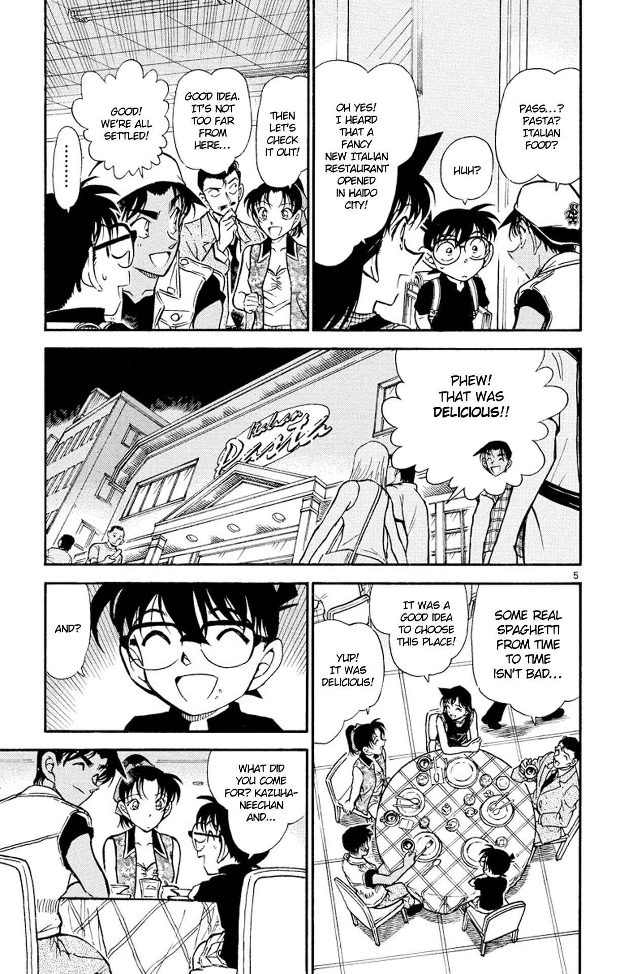 Detective Conan Chapter 441 page 5